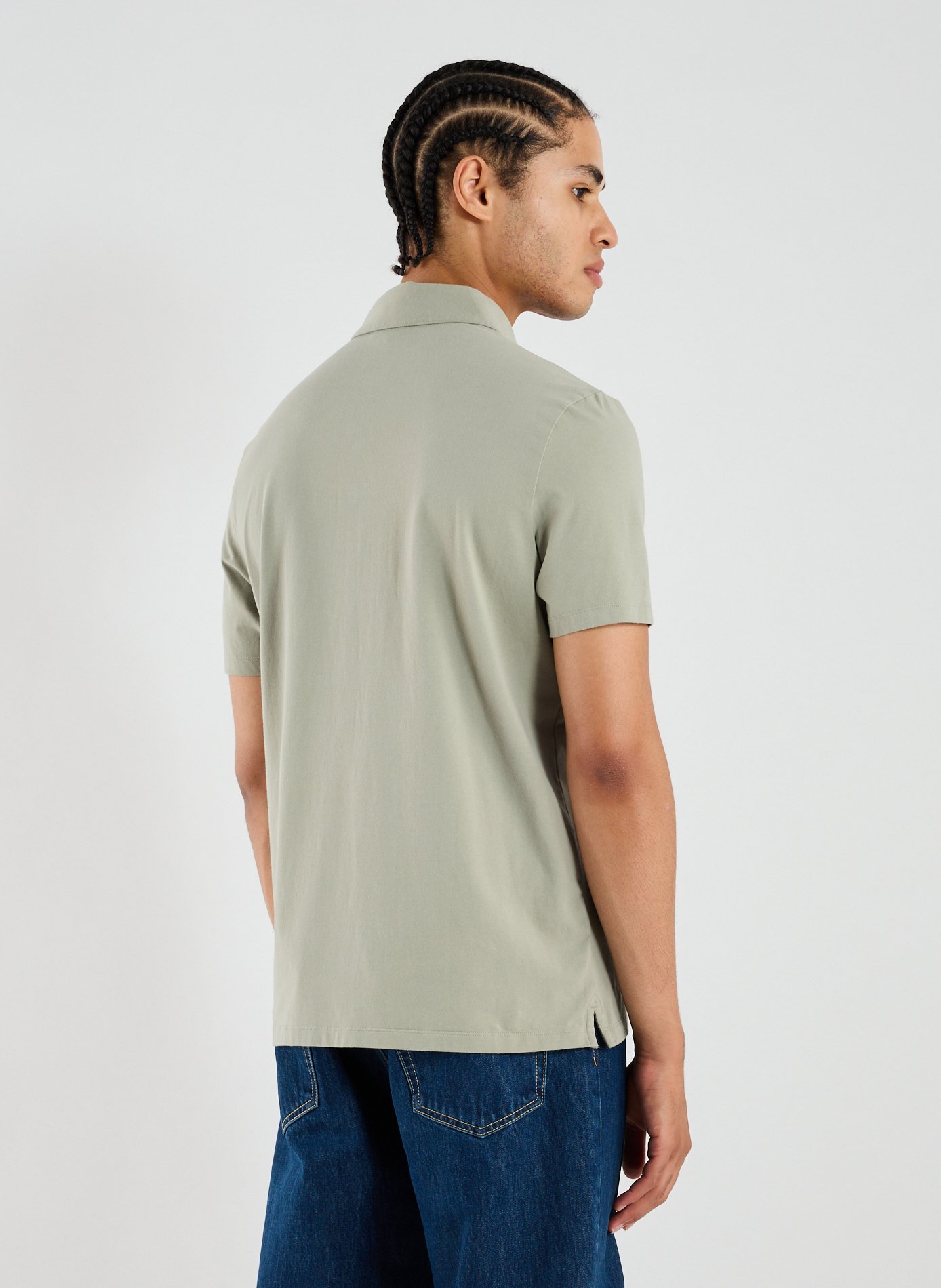  Cotton polo shirt  FACONNABLE Khaki