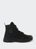 Boots fourrées en cuir PAMPA HI Black-black