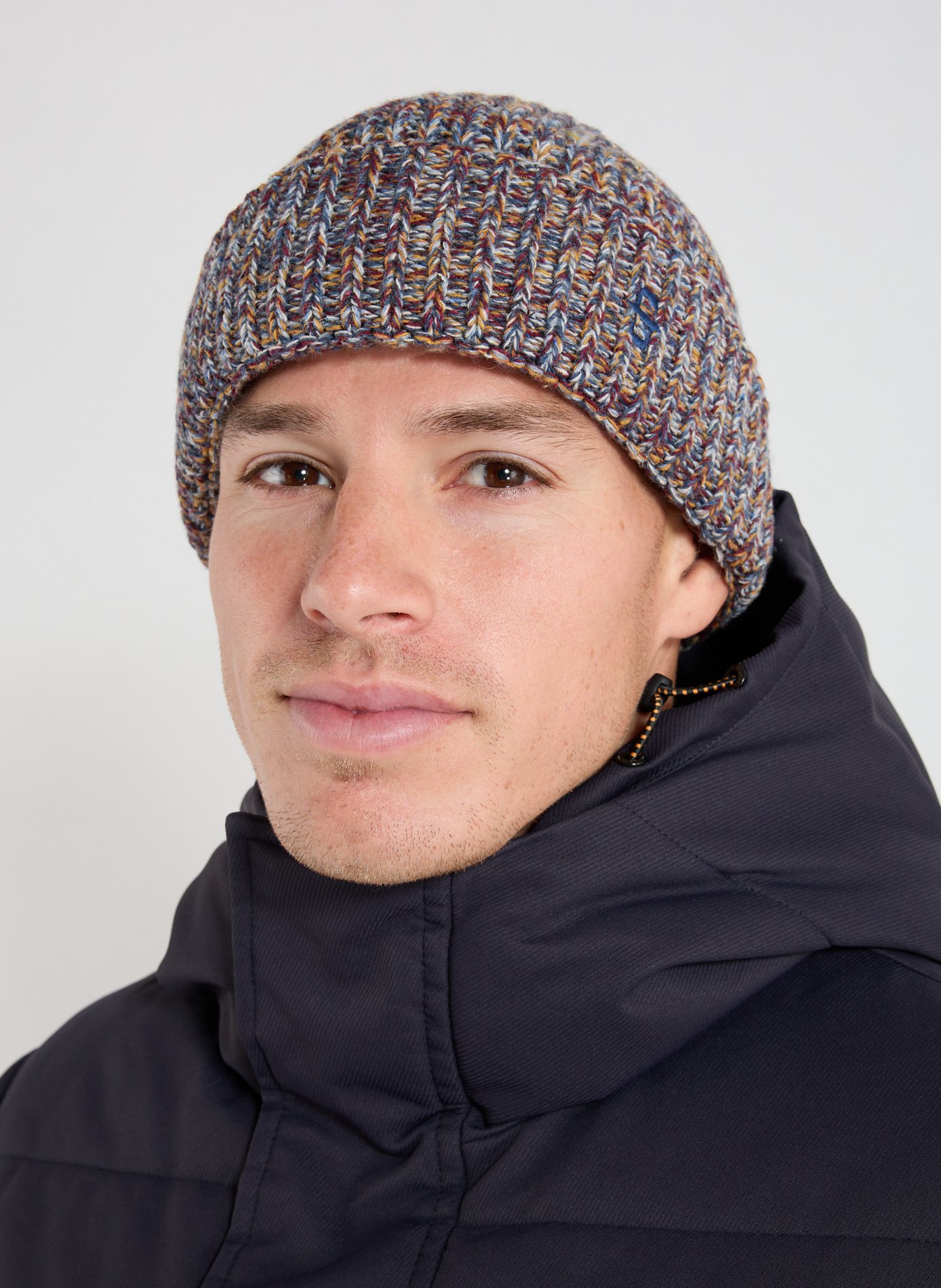 Wool and silk blend beanie STETSON Multicolour