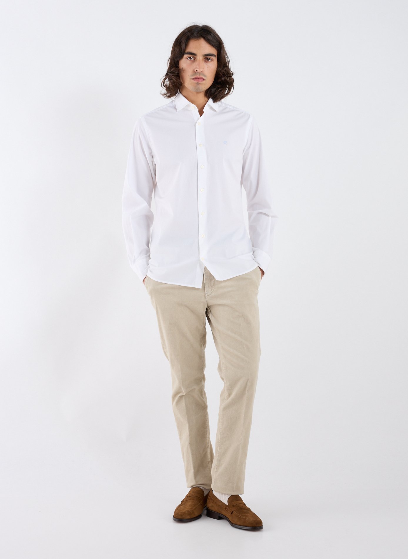  Cotton shirt HACKETT White