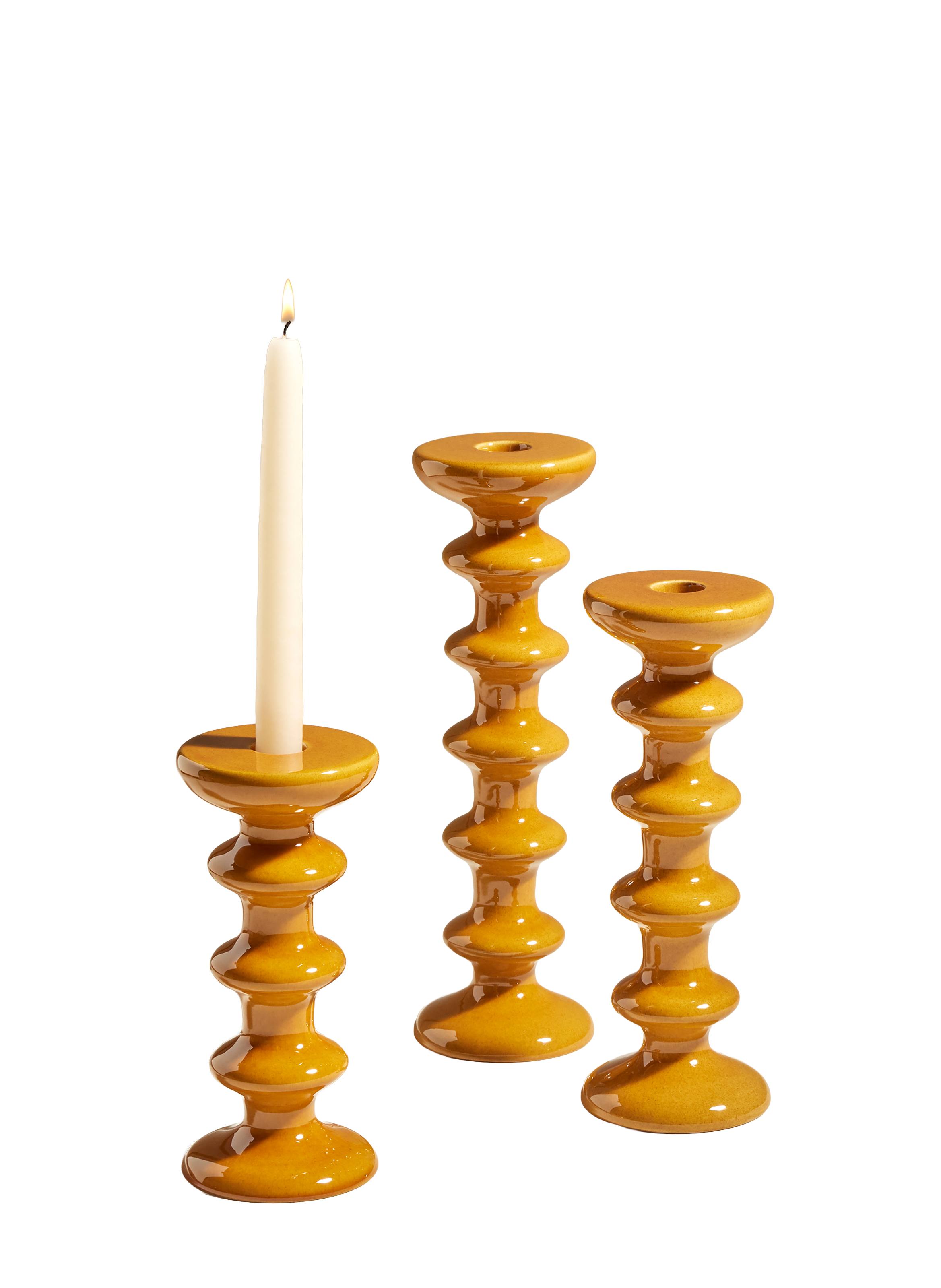 Bougeoir slave - petit modèle MAISON SARAH LAVOINE Jaune