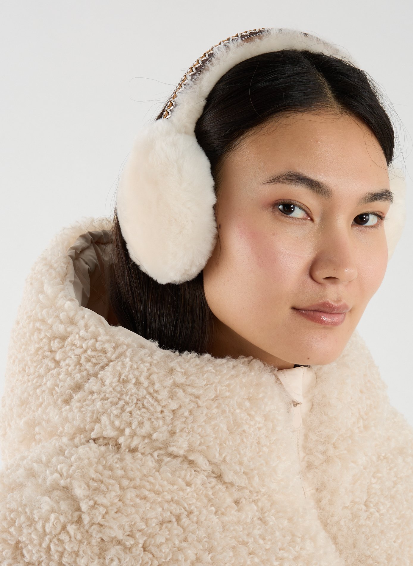 Sheepskin ear muffs UGG Brown
