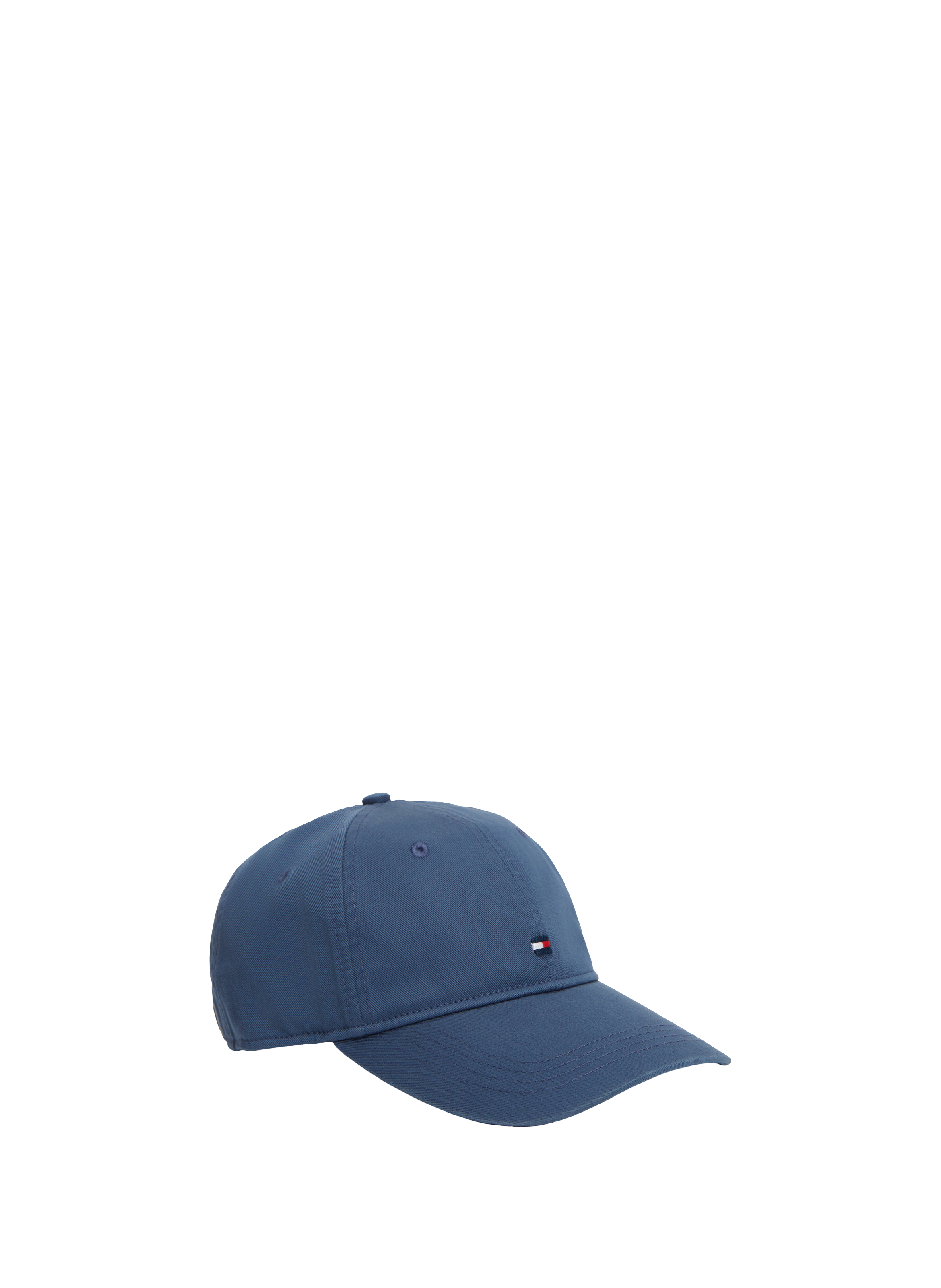 Logo organic cotton baseball cap TOMMY HILFIGER Blue