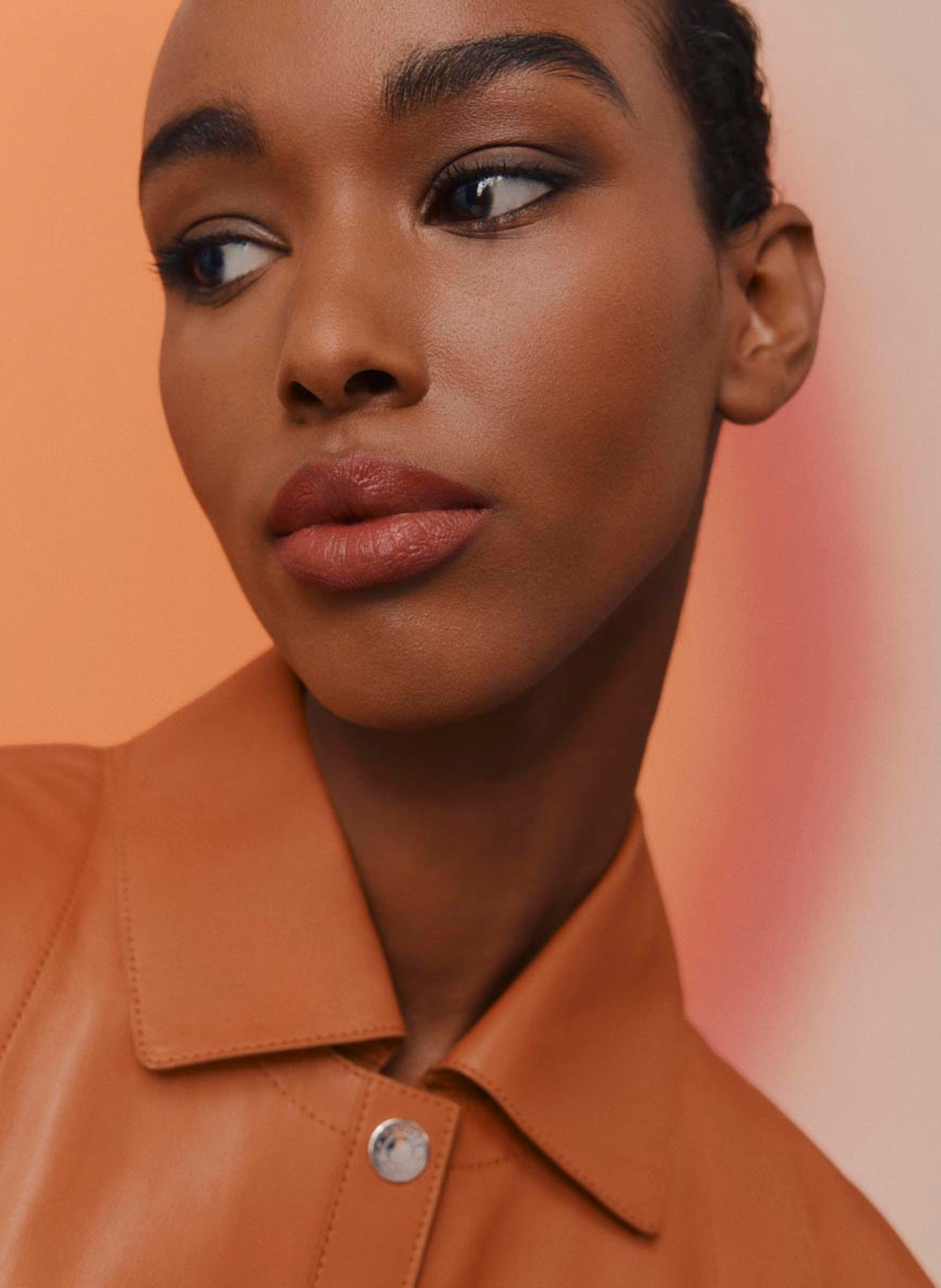 Satin lipstick, Limited Edition HERMÈS Brun sunset