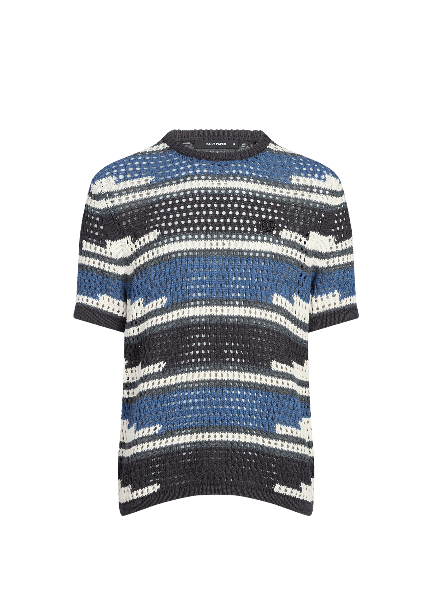 Round neck cotton knit t-shirt DAILY PAPER Multicolour