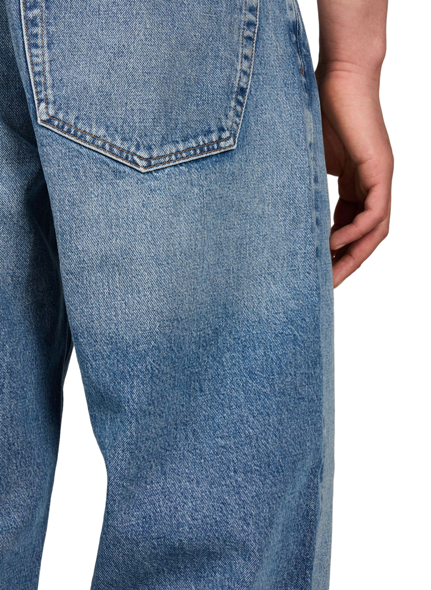 Wide cotton jeans AGOLDE Blue