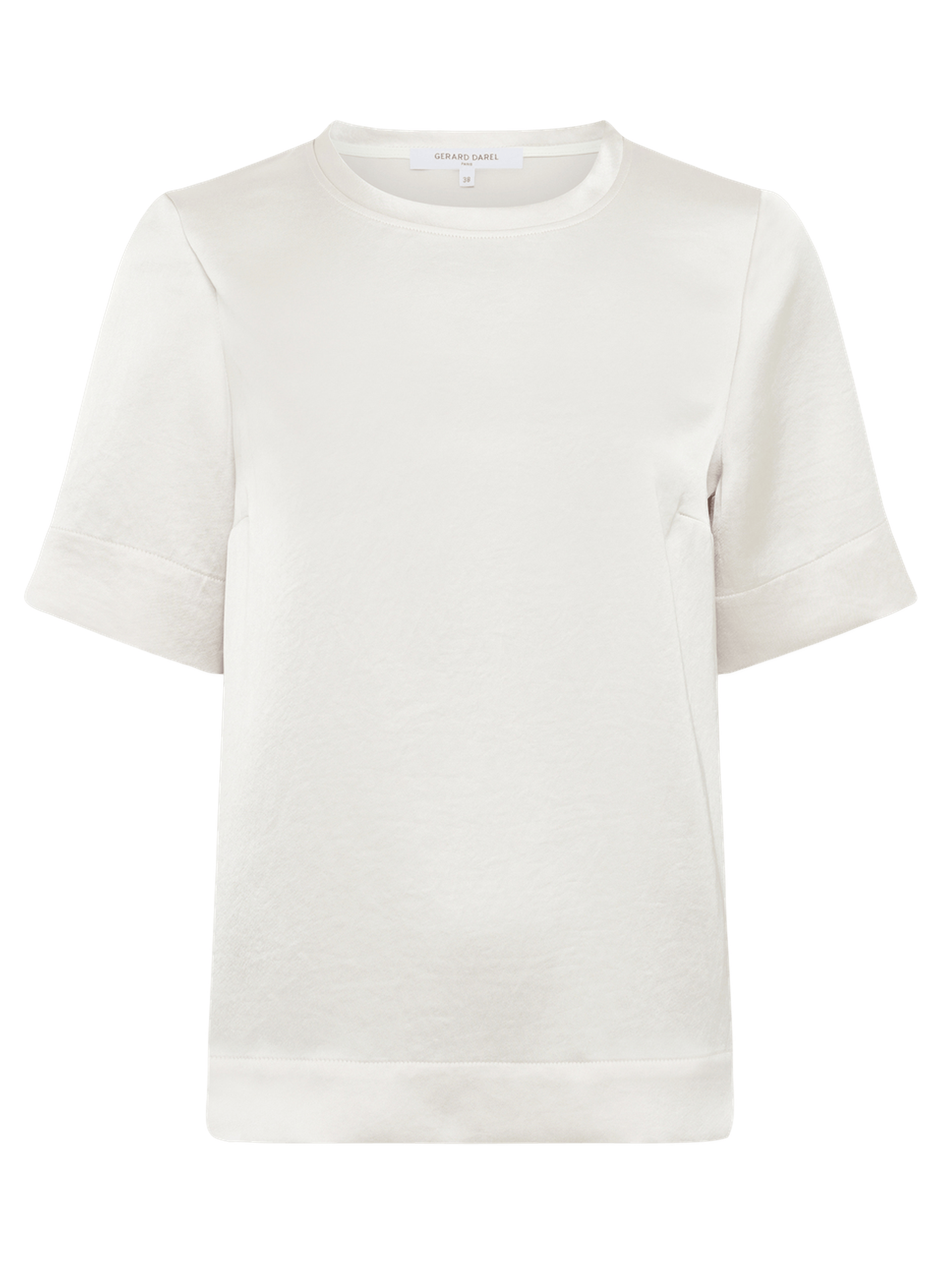 Top en satin - cileia GERARD DAREL Beige