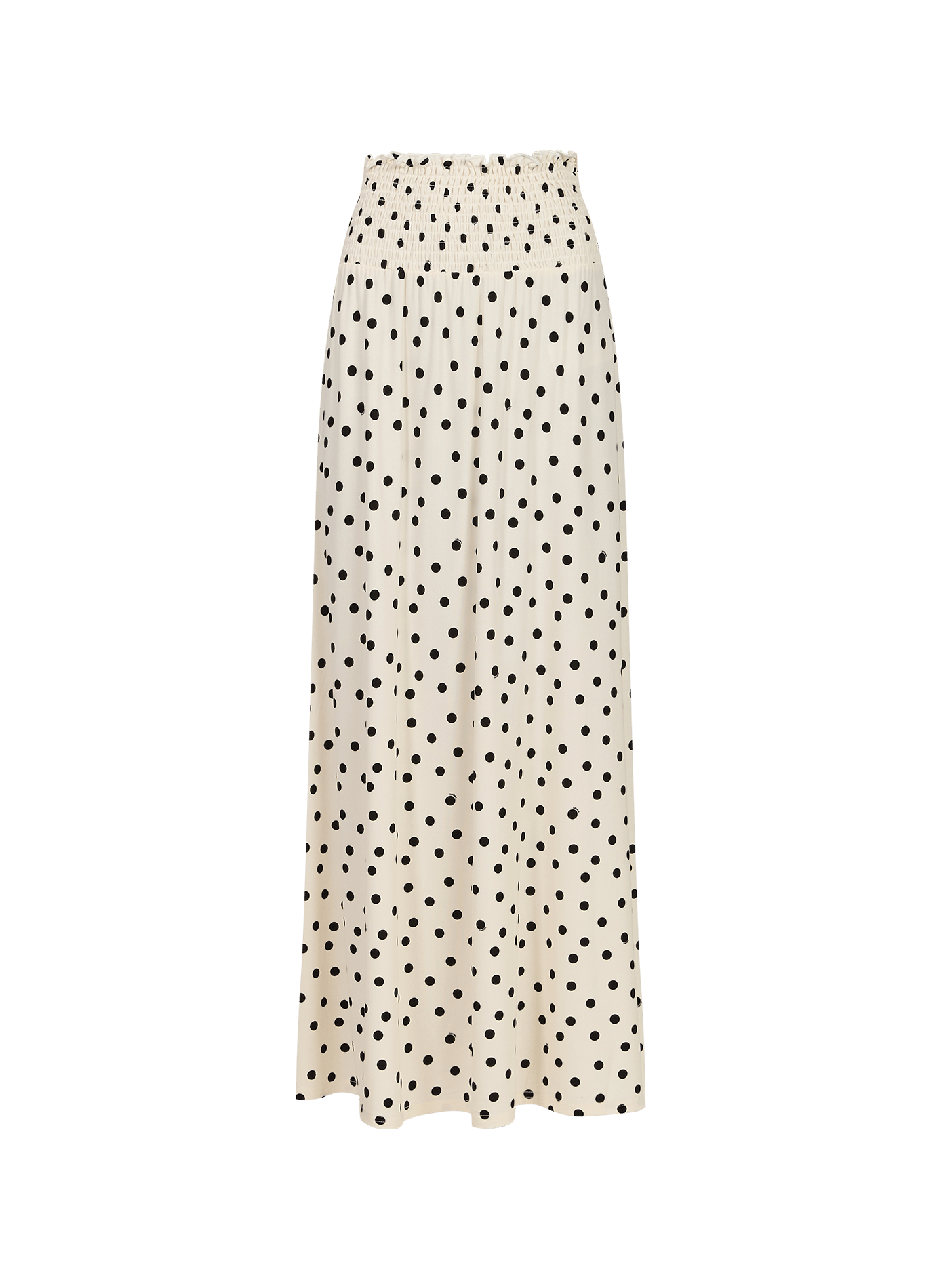 Long polka dot skirt SAMSOE SAMSOE Beige