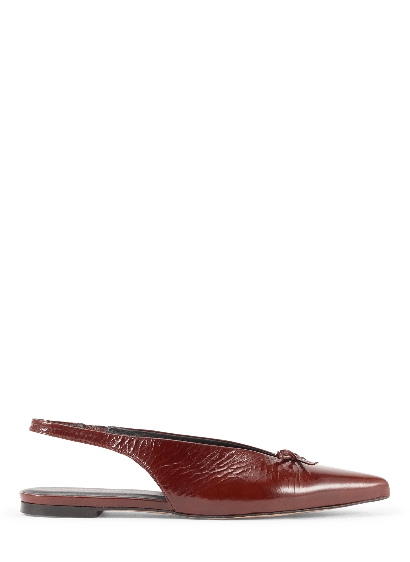 Slingbacks in patent leather SAISON 1865 Red