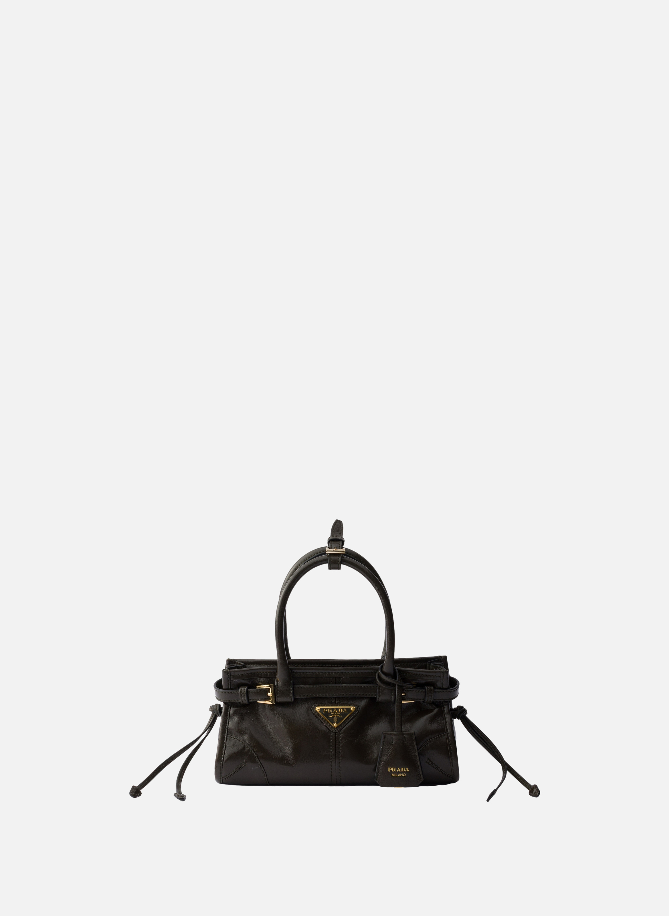 Mini sac prada bonnie en cuir PRADA Vert
