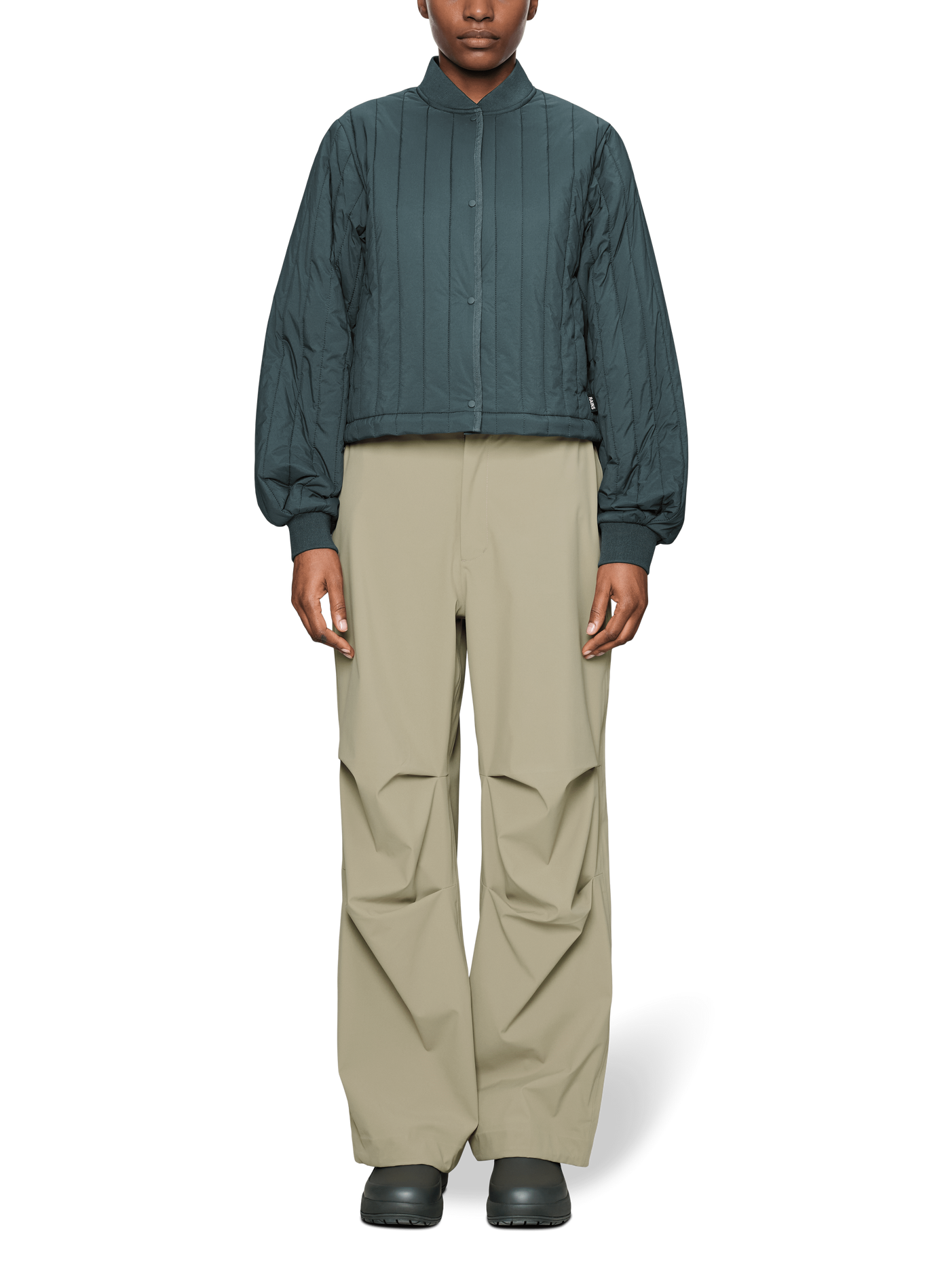 Veste matelassée Banja  RAINS Vert