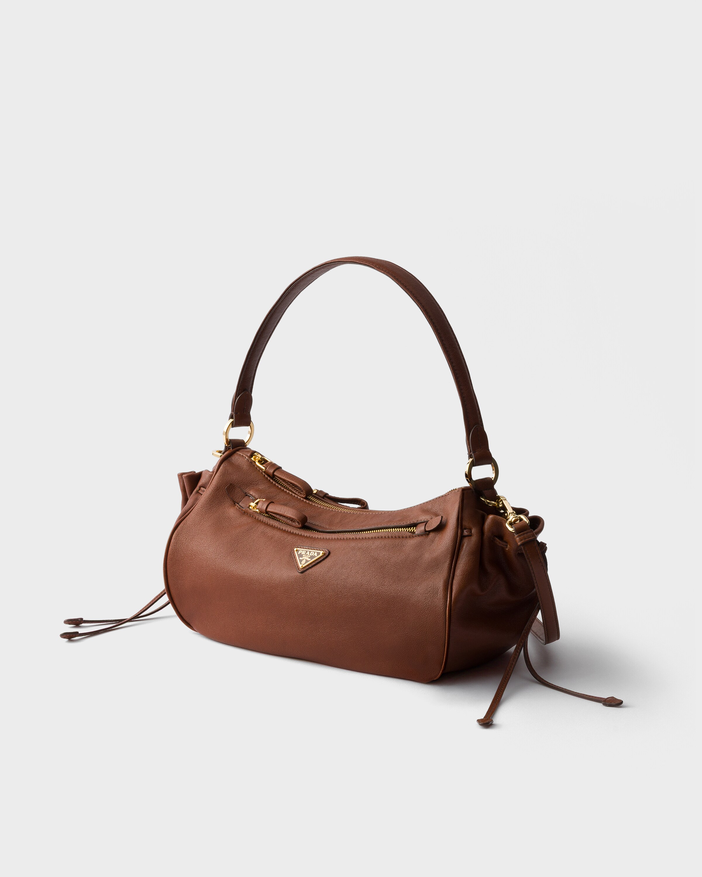 Petit sac prada desiree en cuir PRADA Marron