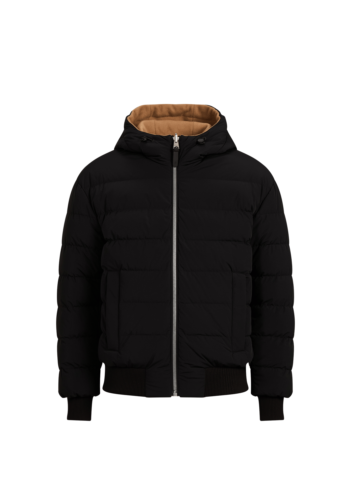 Jacke mit Stehkragen und Kapuze MACKAGE Beige