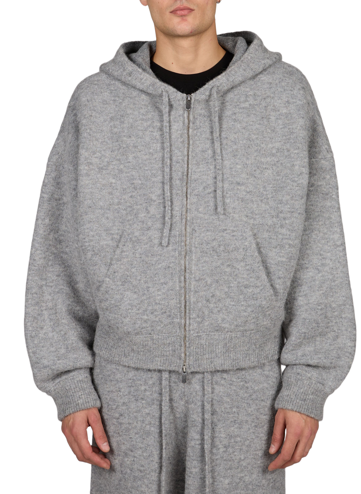 Oversize-Jacke aus Wollmischung SEVENTH Grau