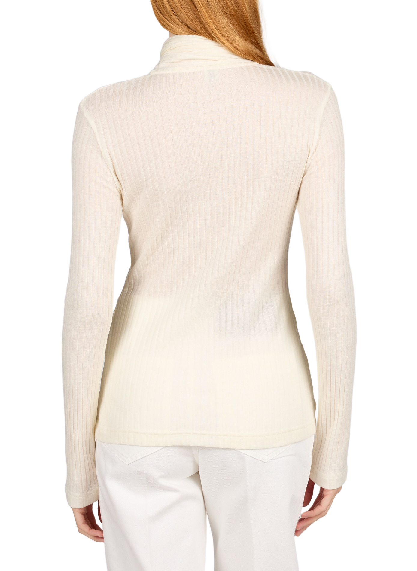 Gilet cintré à nœud  TOTEME Beige