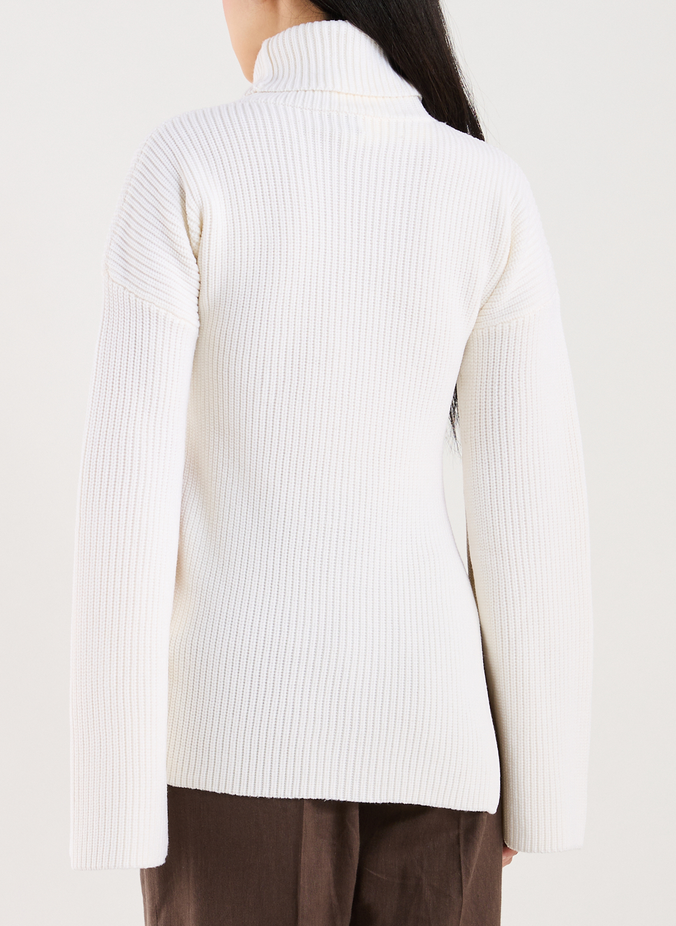 Wollpullover TOTEME Beige