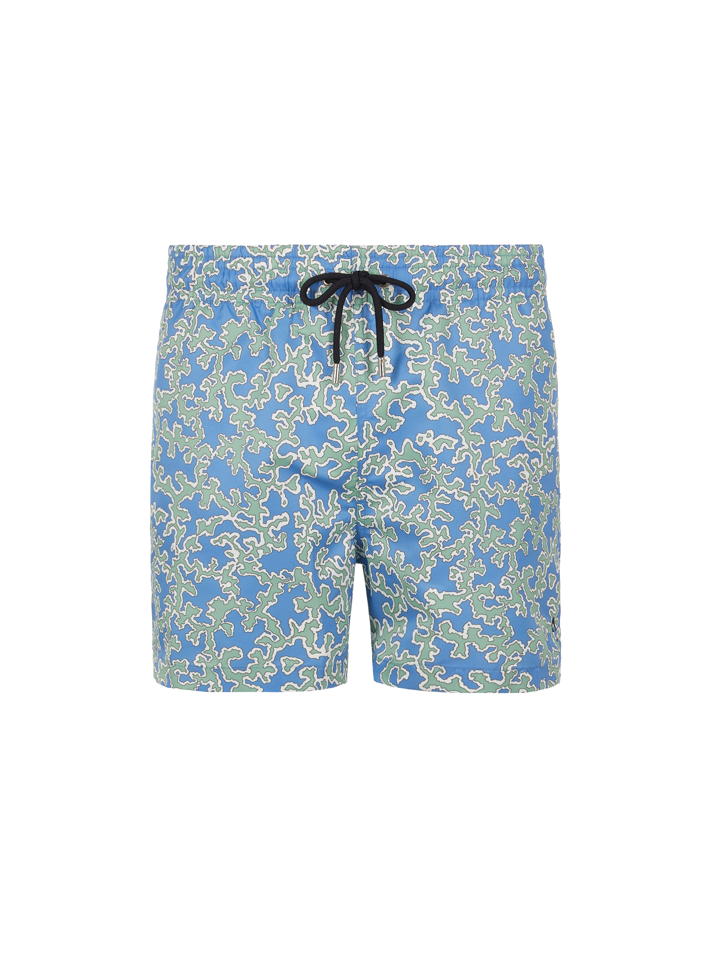 Short de bain imprimé en polyester recyclé