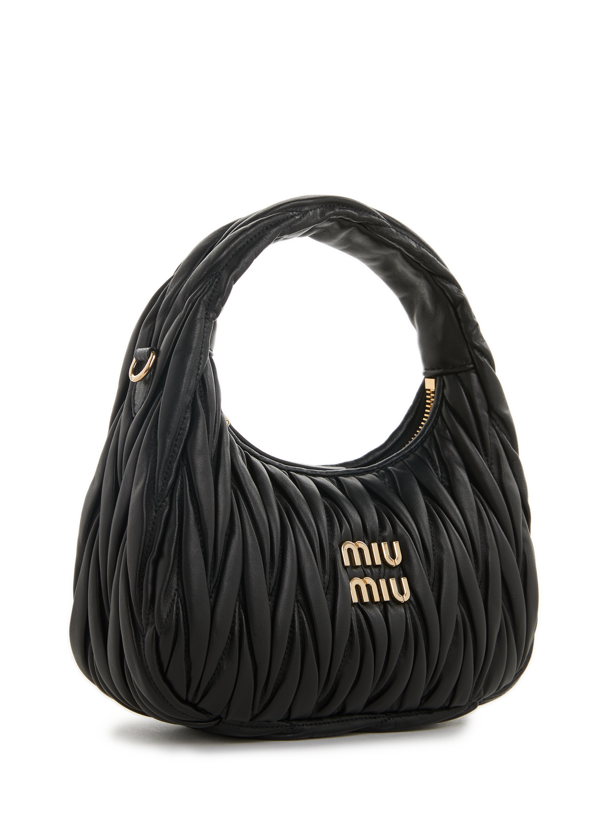 Sac à main en cuir matelassé