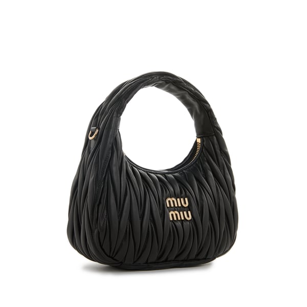 Sac à main en cuir matelassé