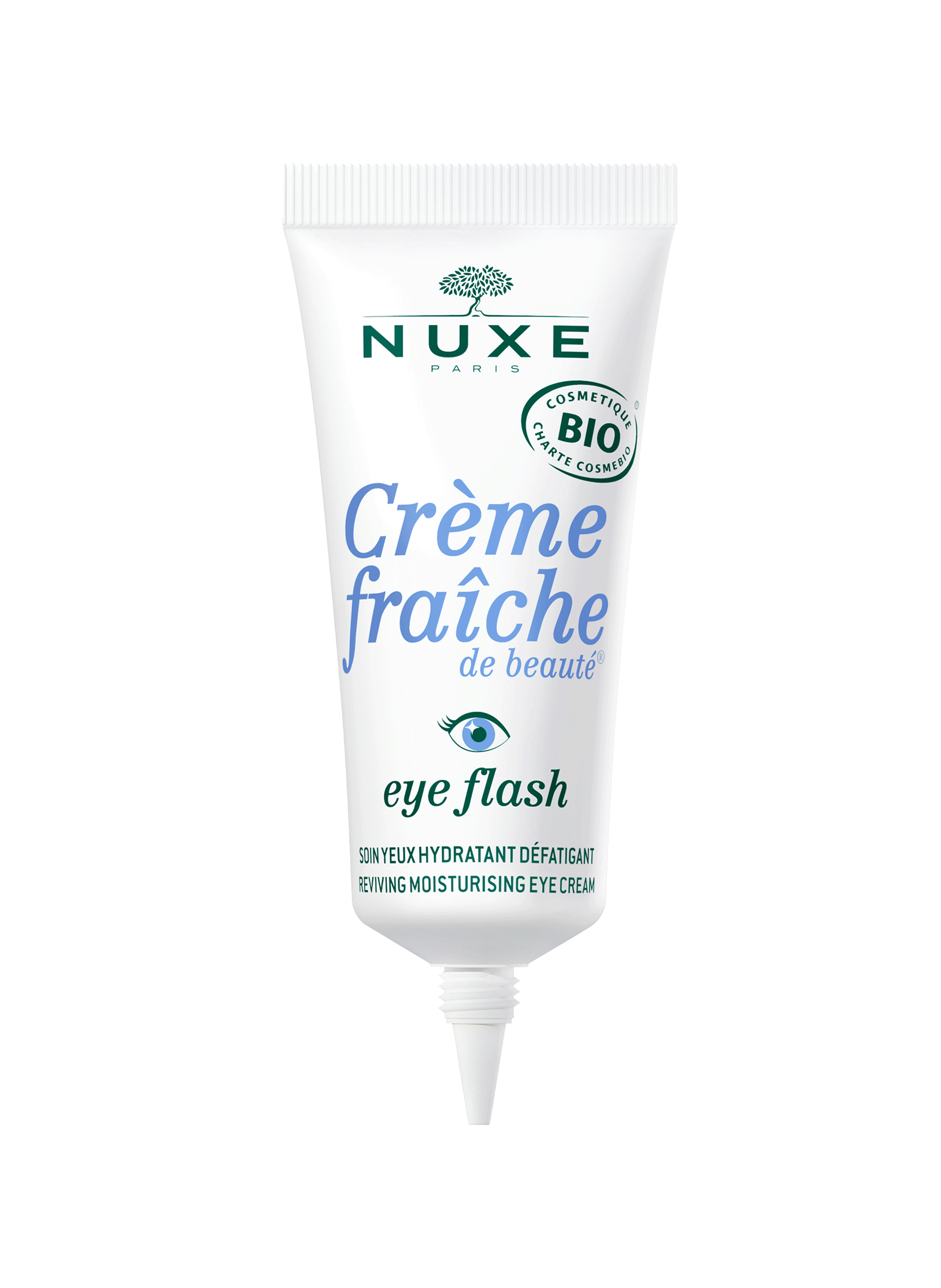 Eye Flash - Soin Yeux Hydratant Défatigant, Certifié Bio - Crème Fraîche®de Beauté NUXE No color