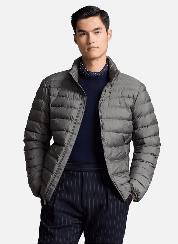 Down jacket Grey by POLO RALPH LAUREN POLO RALPH LAUREN Down jacket Grey