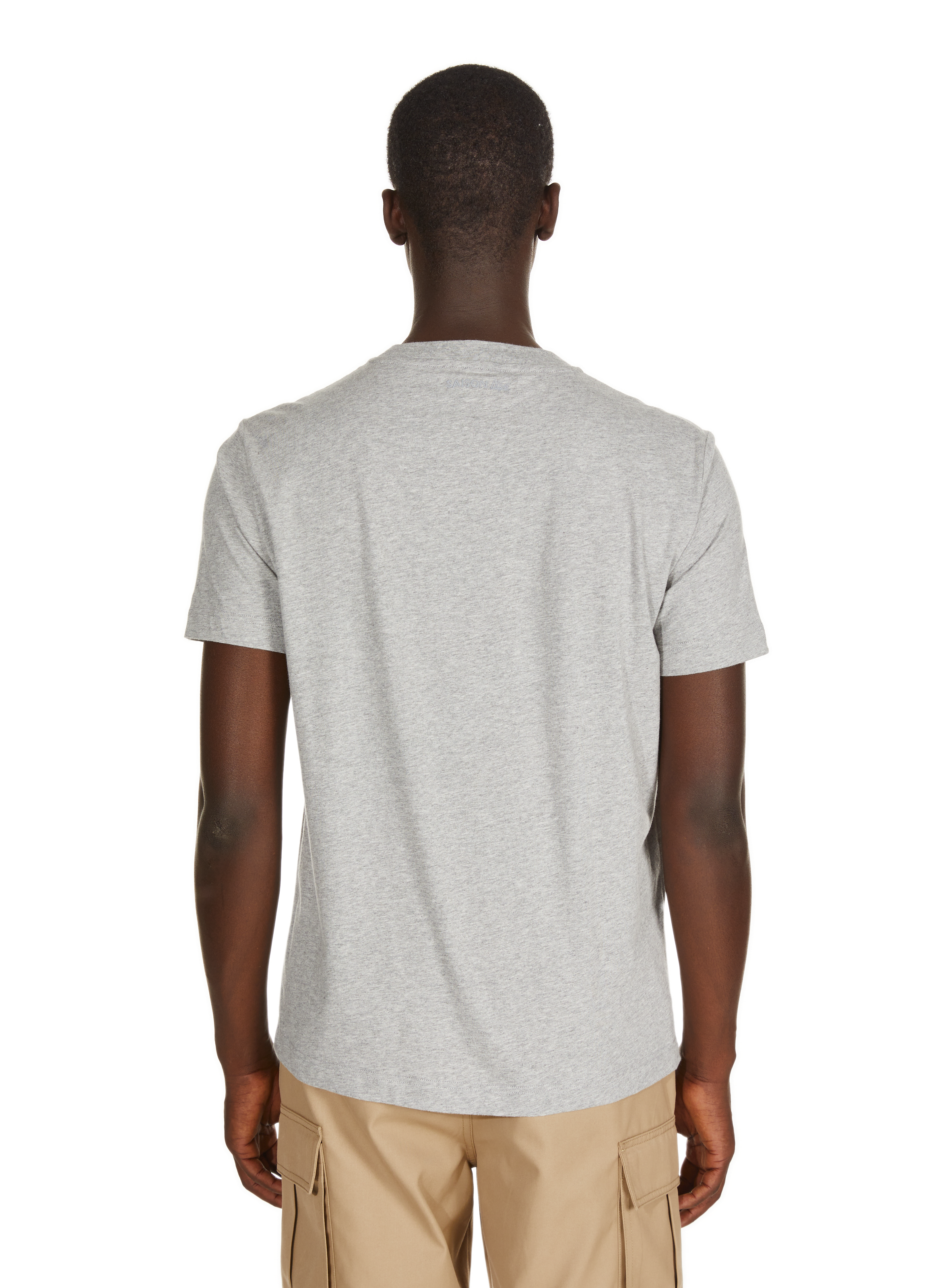 Round-neck T-shirt SAISON 1865 Grey
