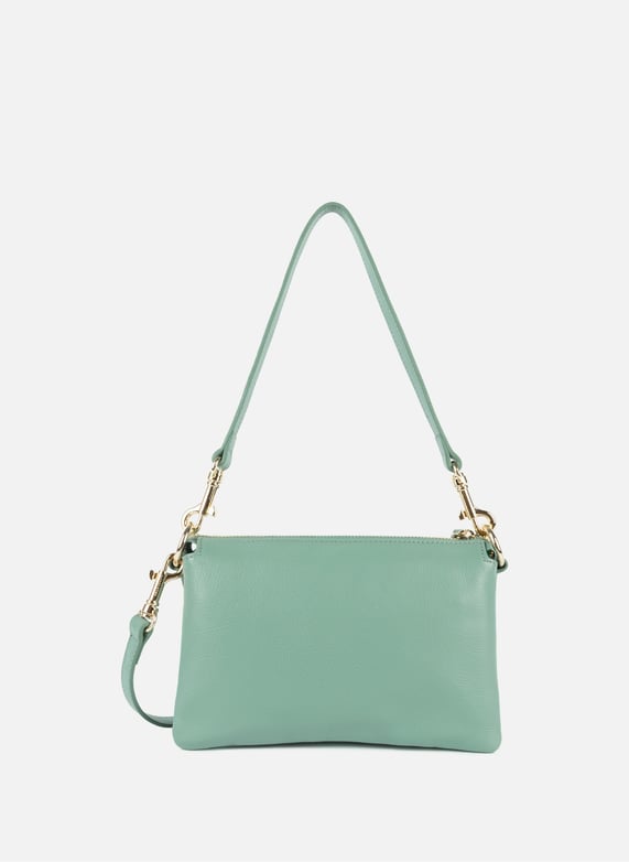 M clutch - Dune | Green by LANCASTER M clutch - Dune Green