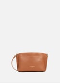 Crossbody bag - Alba Double  Camel - in - orange
