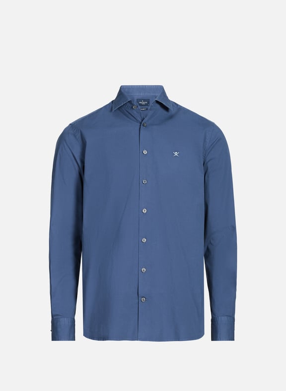 Chemise en coton Bleu by HACKETT HACKETT Chemise en coton Bleu