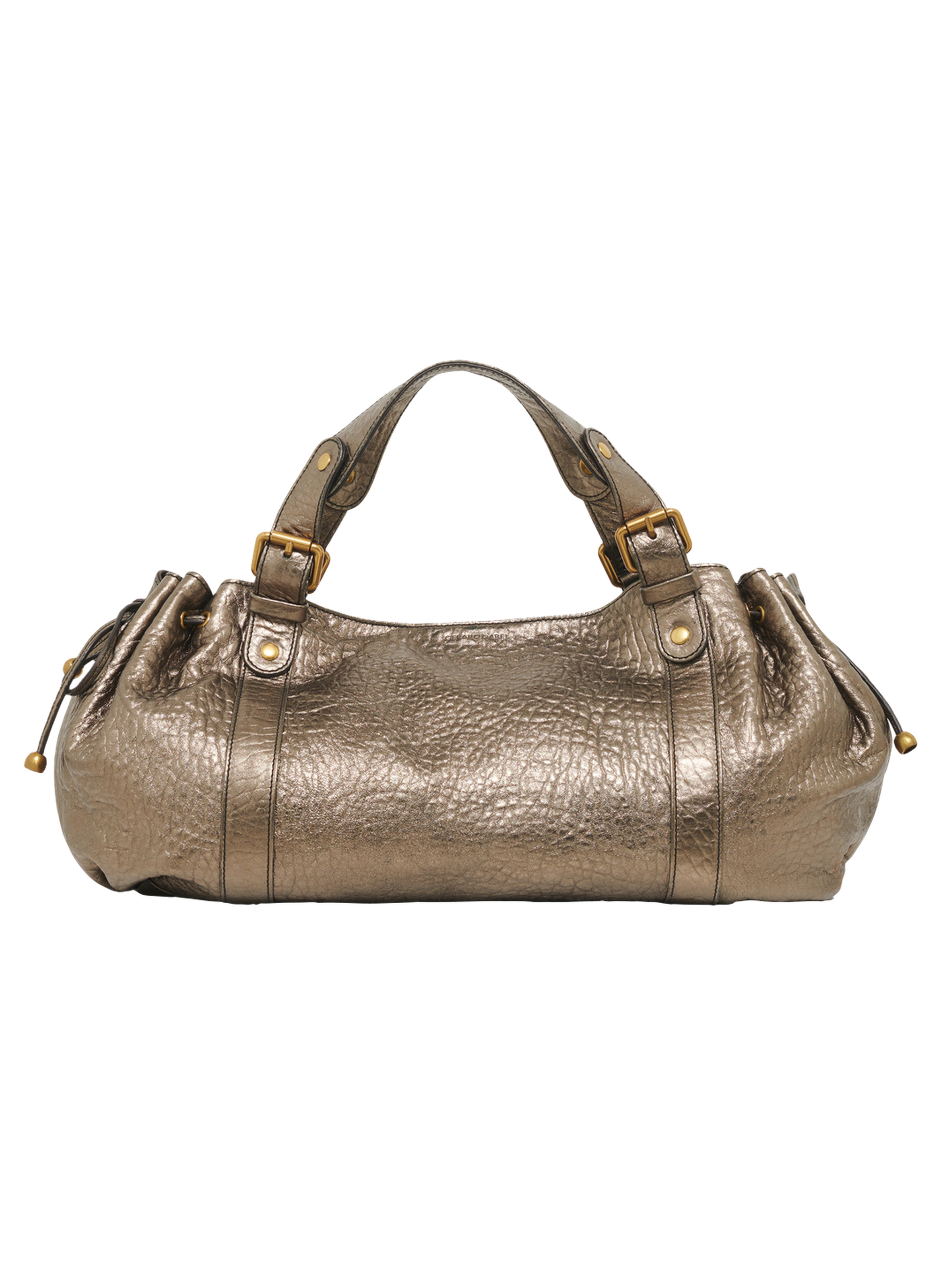 Sac à main en cuir bubble métallisé - 24h GERARD DAREL Marron
