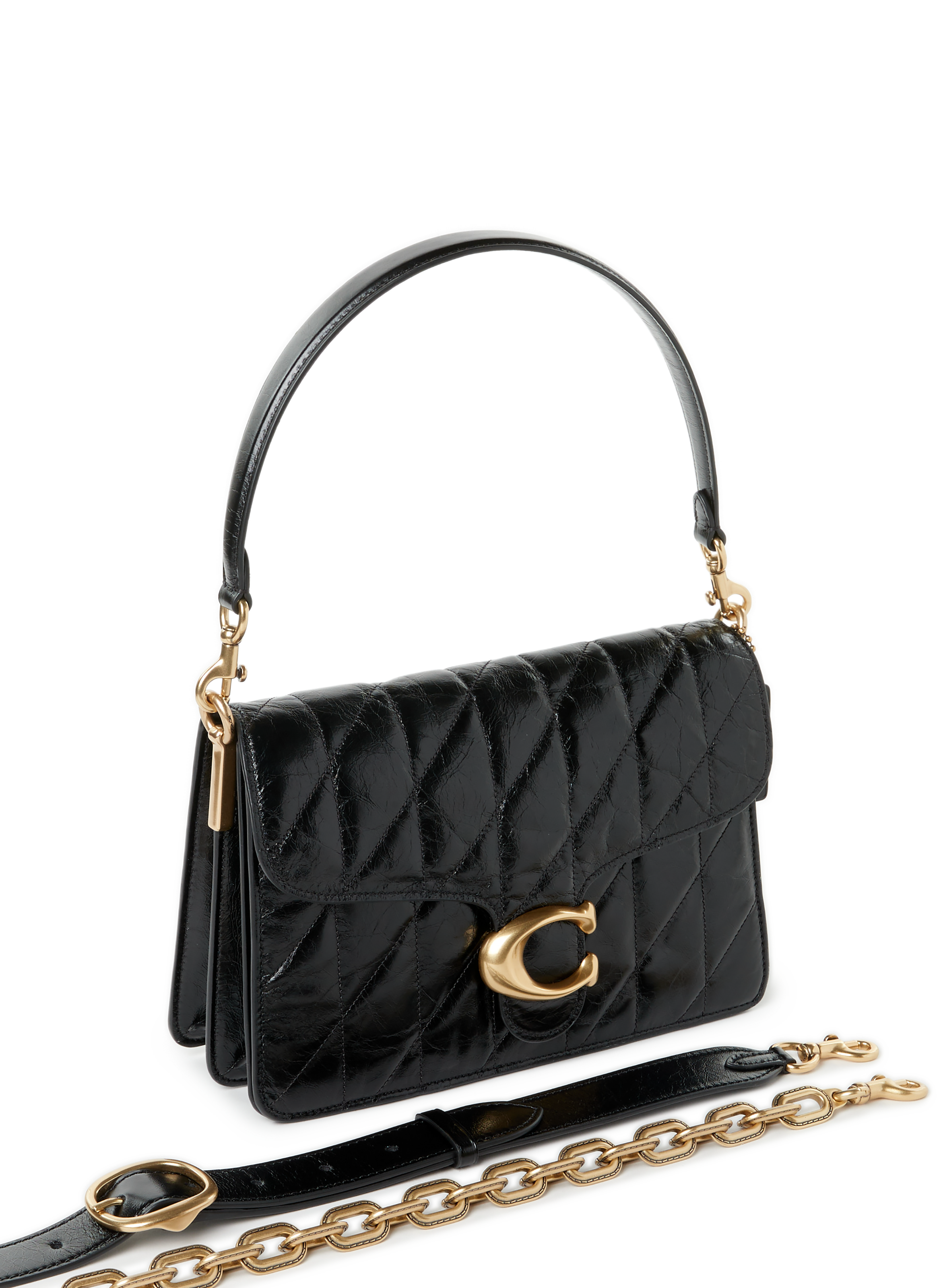 Sac à bandoulière Tabby COACH Noir