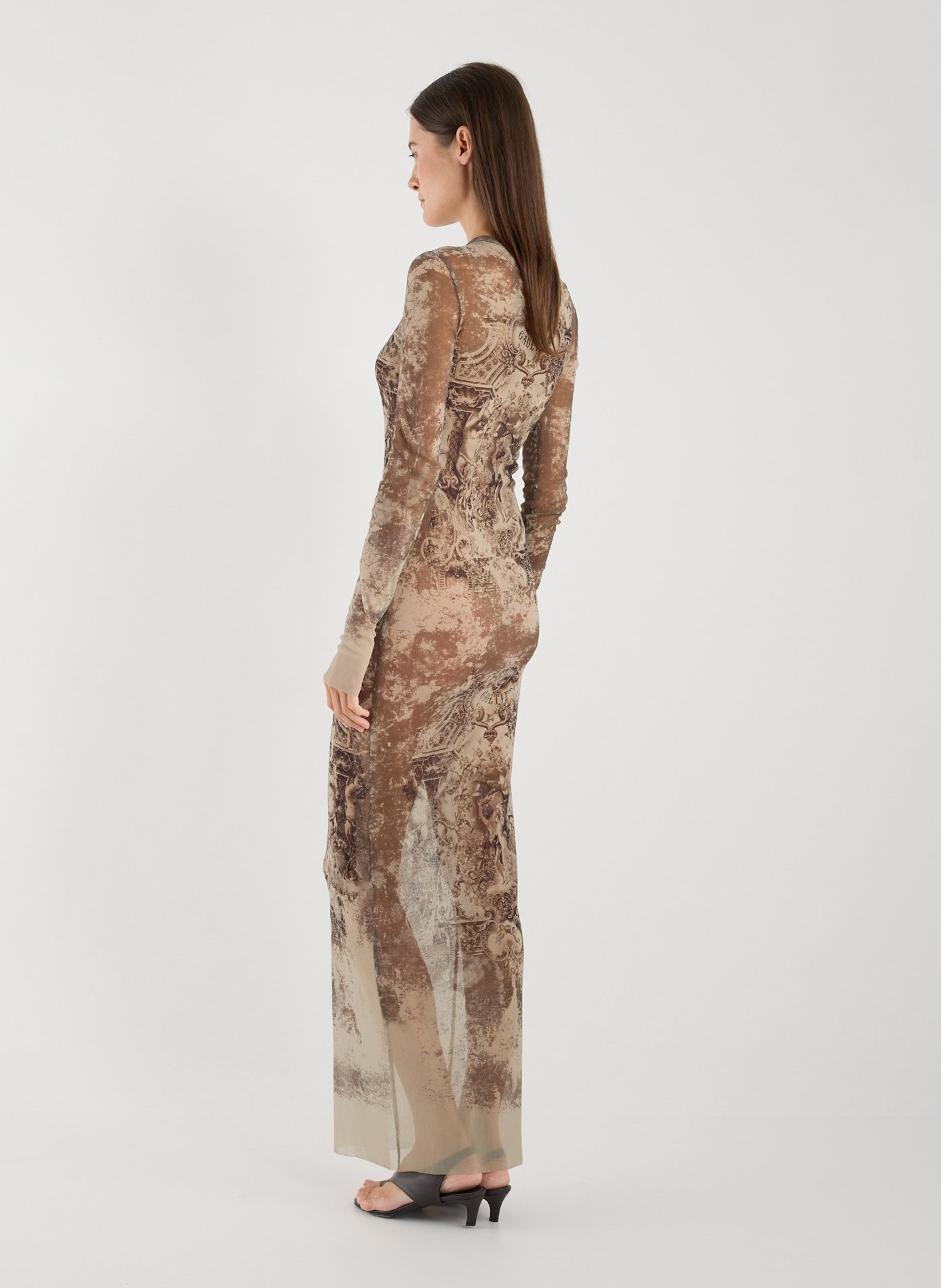 Printed maxi dress JEAN PAUL GAULTIER Multicolour