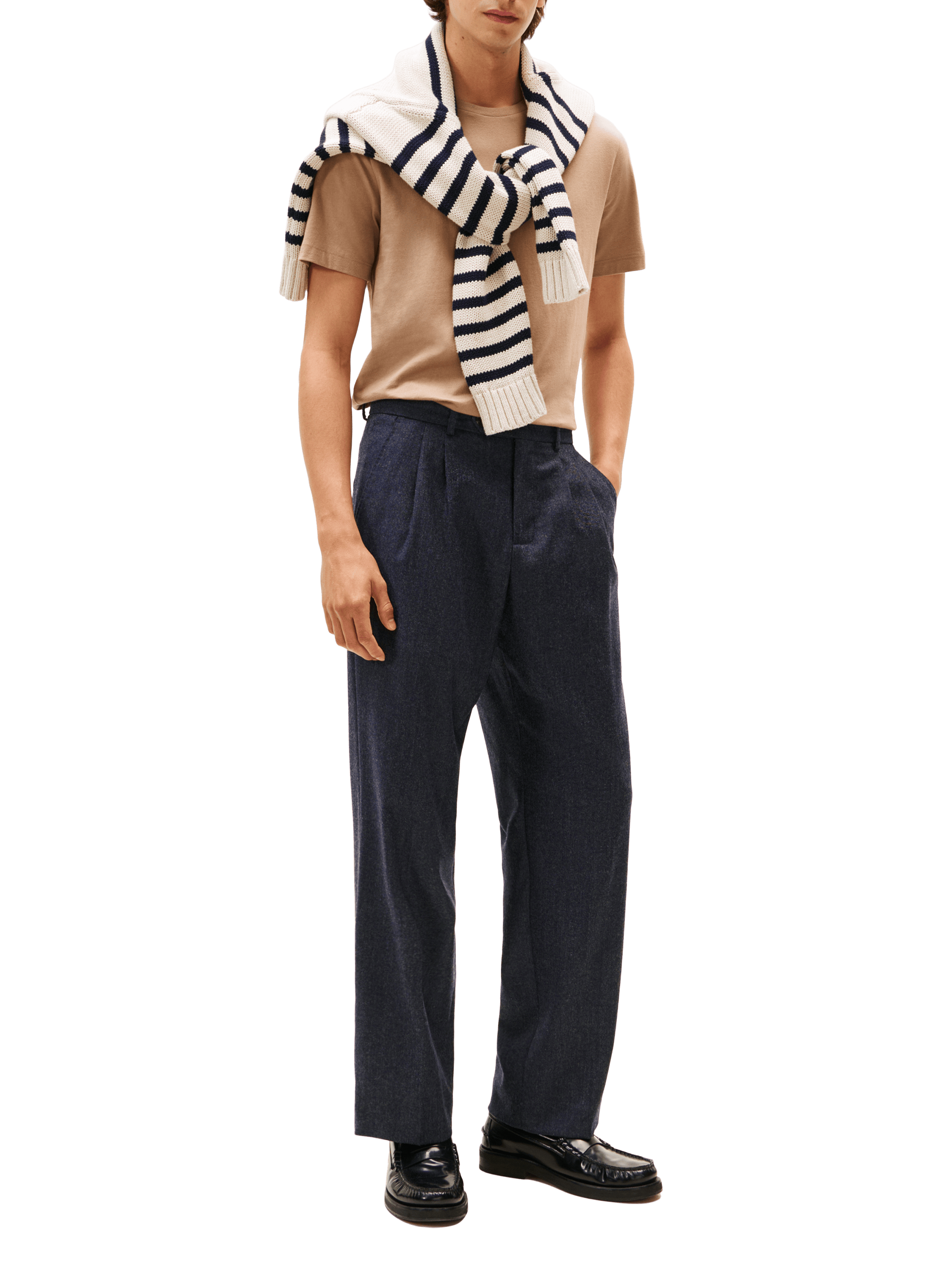 Classic Cotton T-Shirt TOMMY HILFIGER Beige