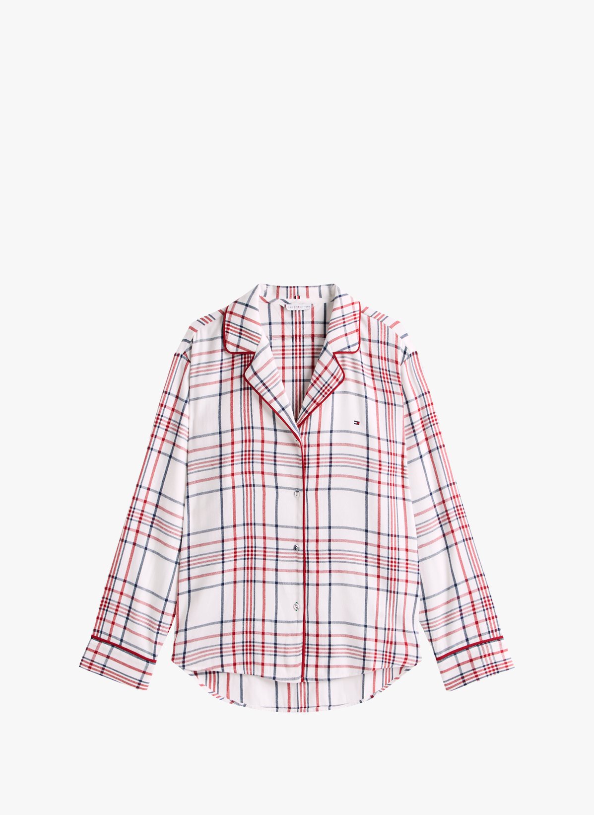 Tommy Hilfiger Plaid-pattern Pyjama Set In Multi