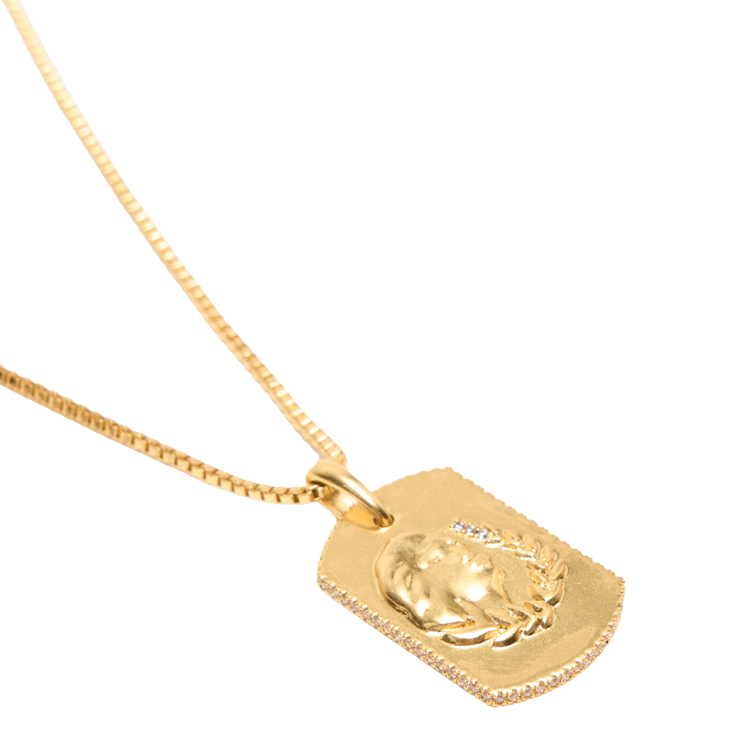 Collier en laiton MAJE Doré