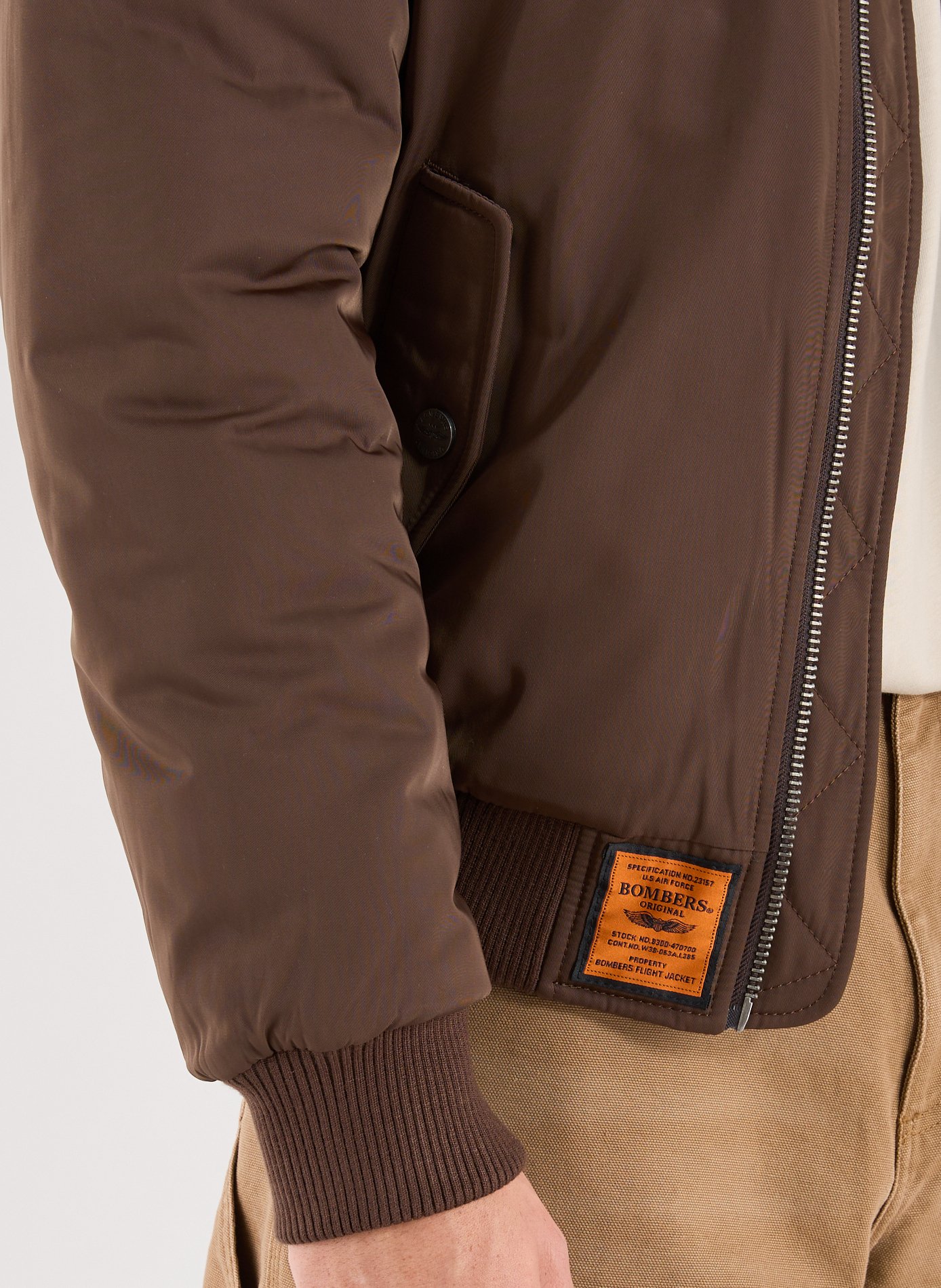 Bomber jacket BOMBERS ORIGINAL Brown