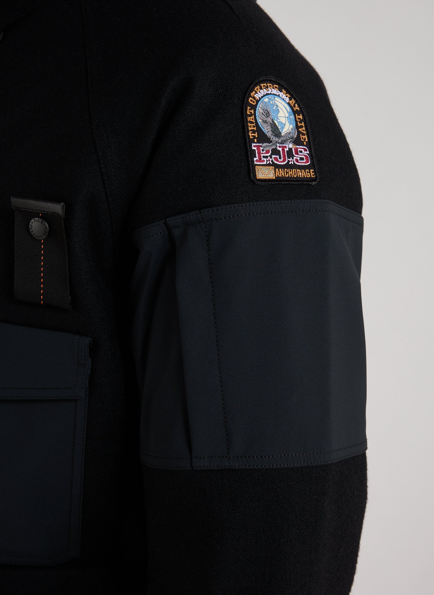 Veste mi longue Amak PARAJUMPERS Noir