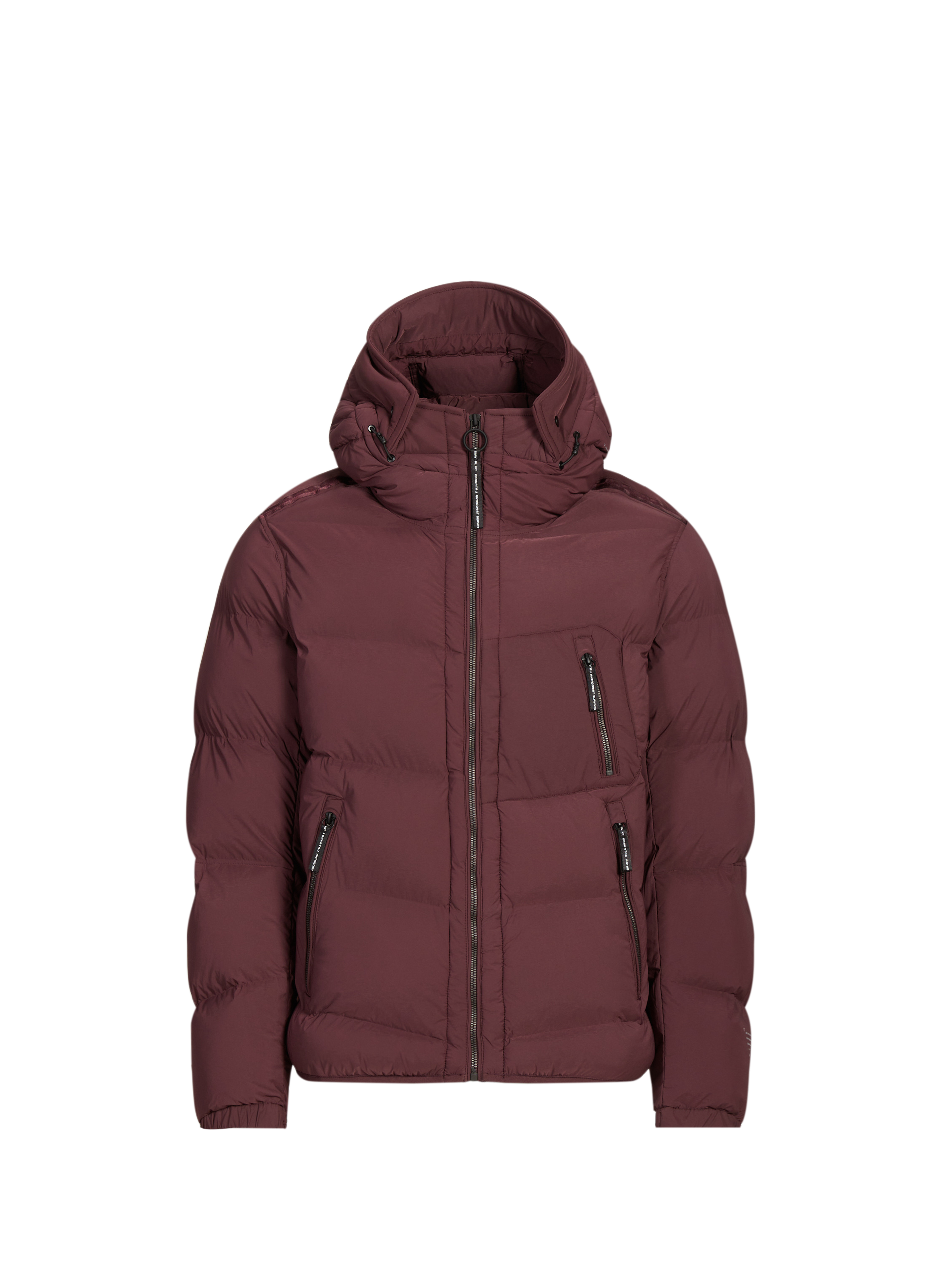 KRAKATAU Doudoune matelassée à capuche Rouge