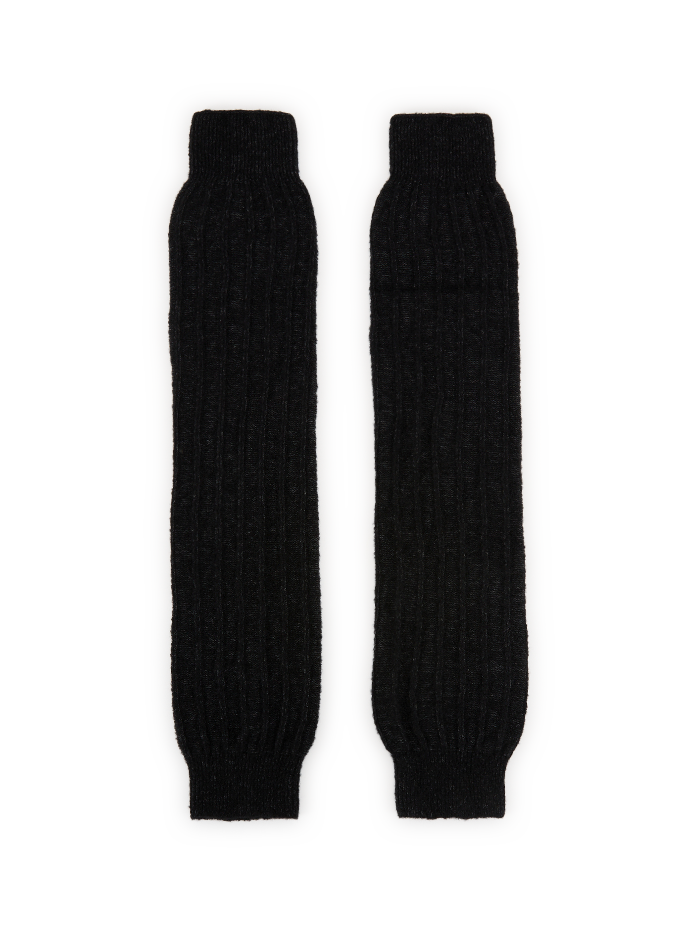 DORÉ DORÉ Guêtres en coton mélangé Noir