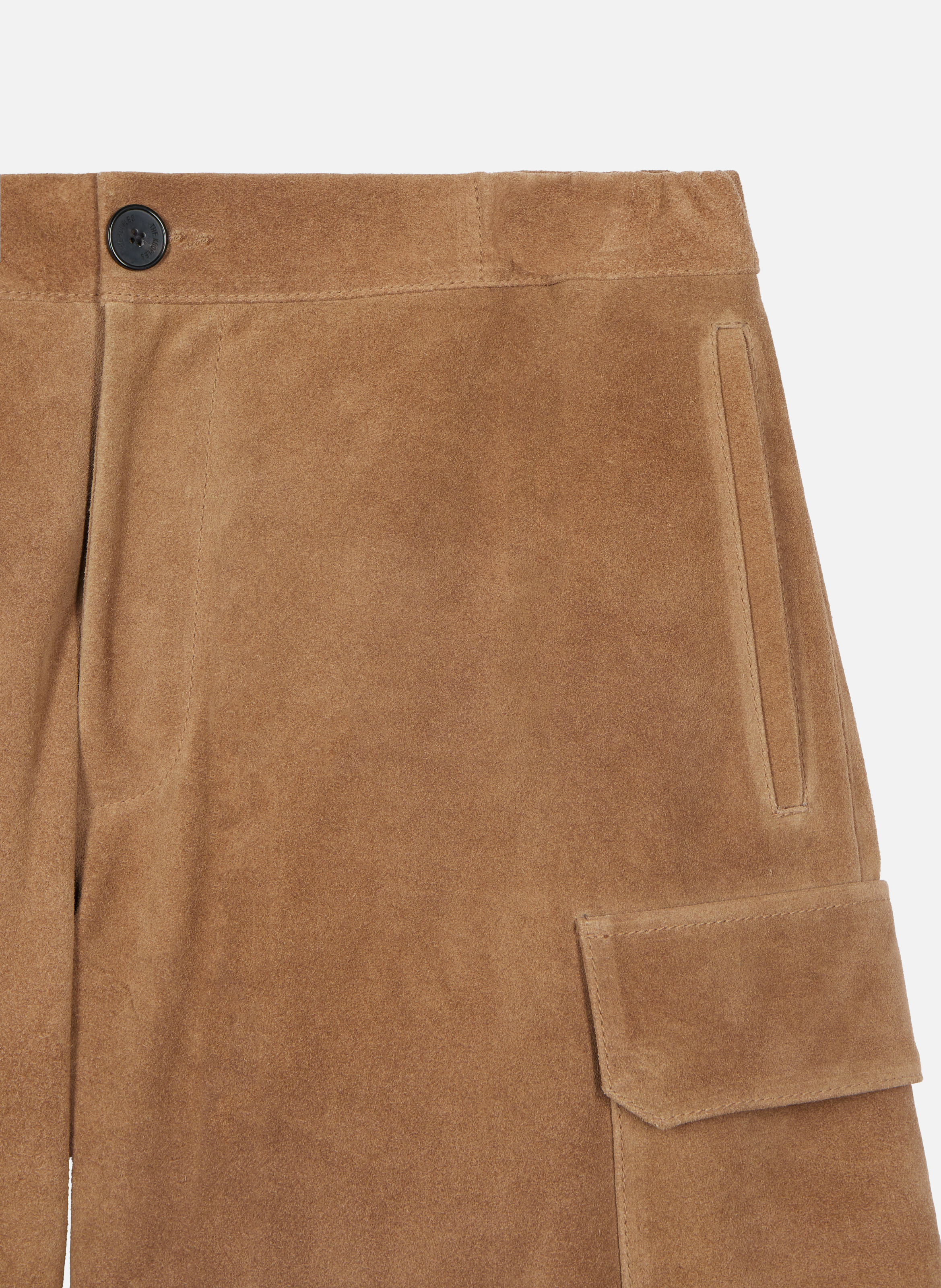 Short en suède THE KOOPLES Marron