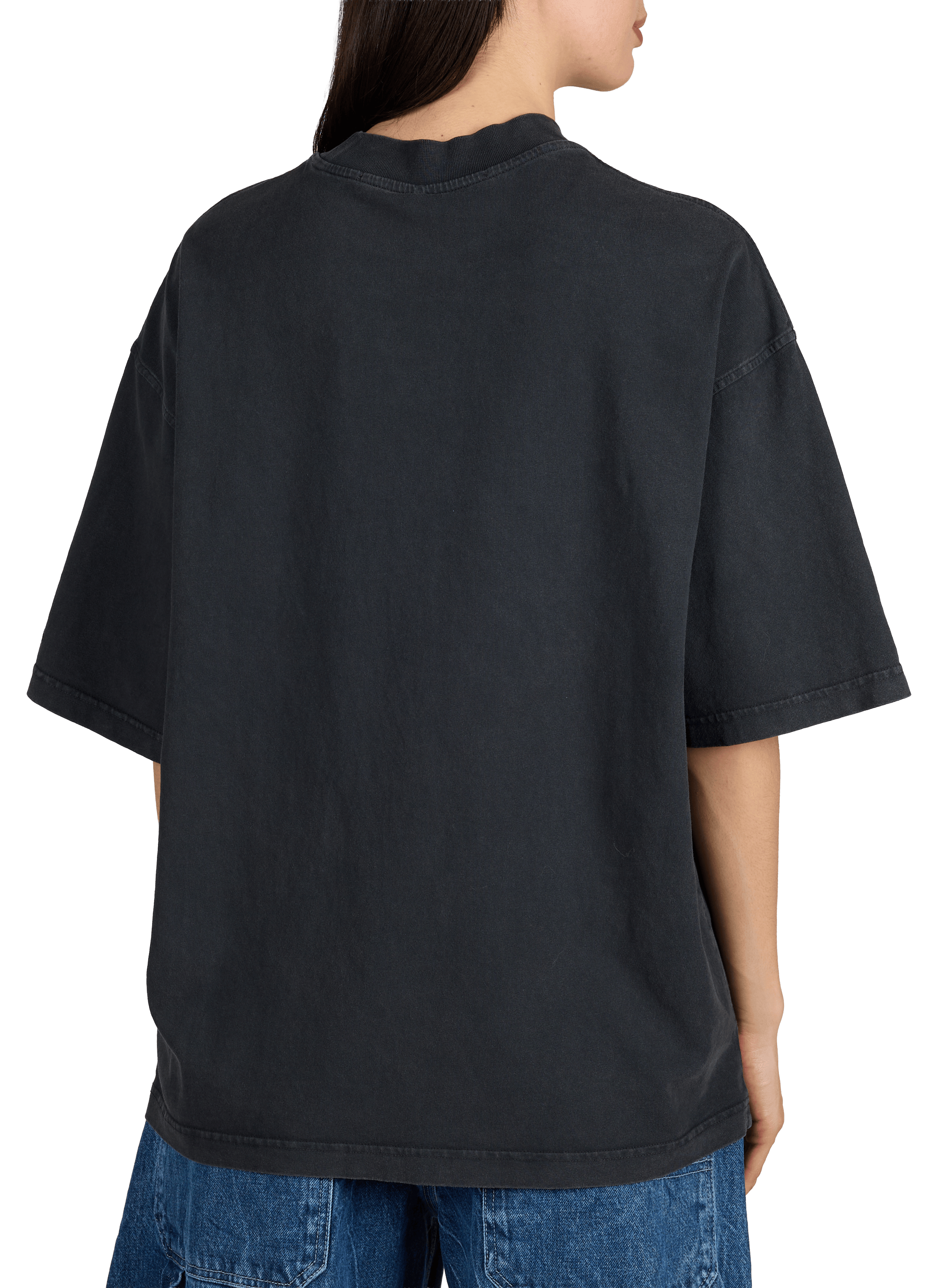 Chemise en lin et coton ALEXANDER WANG Noir