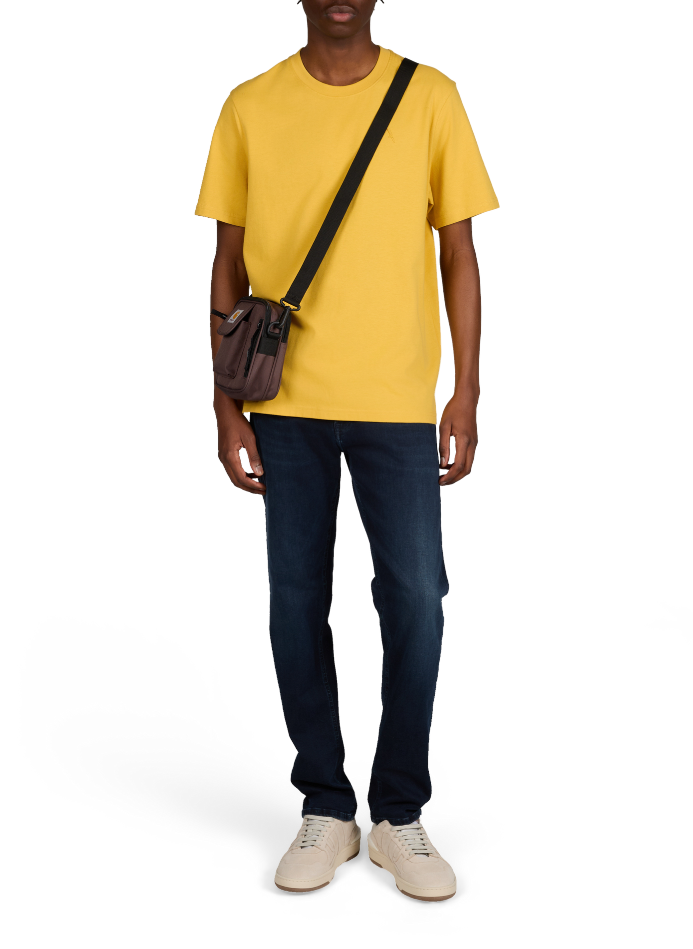 Sacoche bandoulière à logo CARHARTT WIP Marron