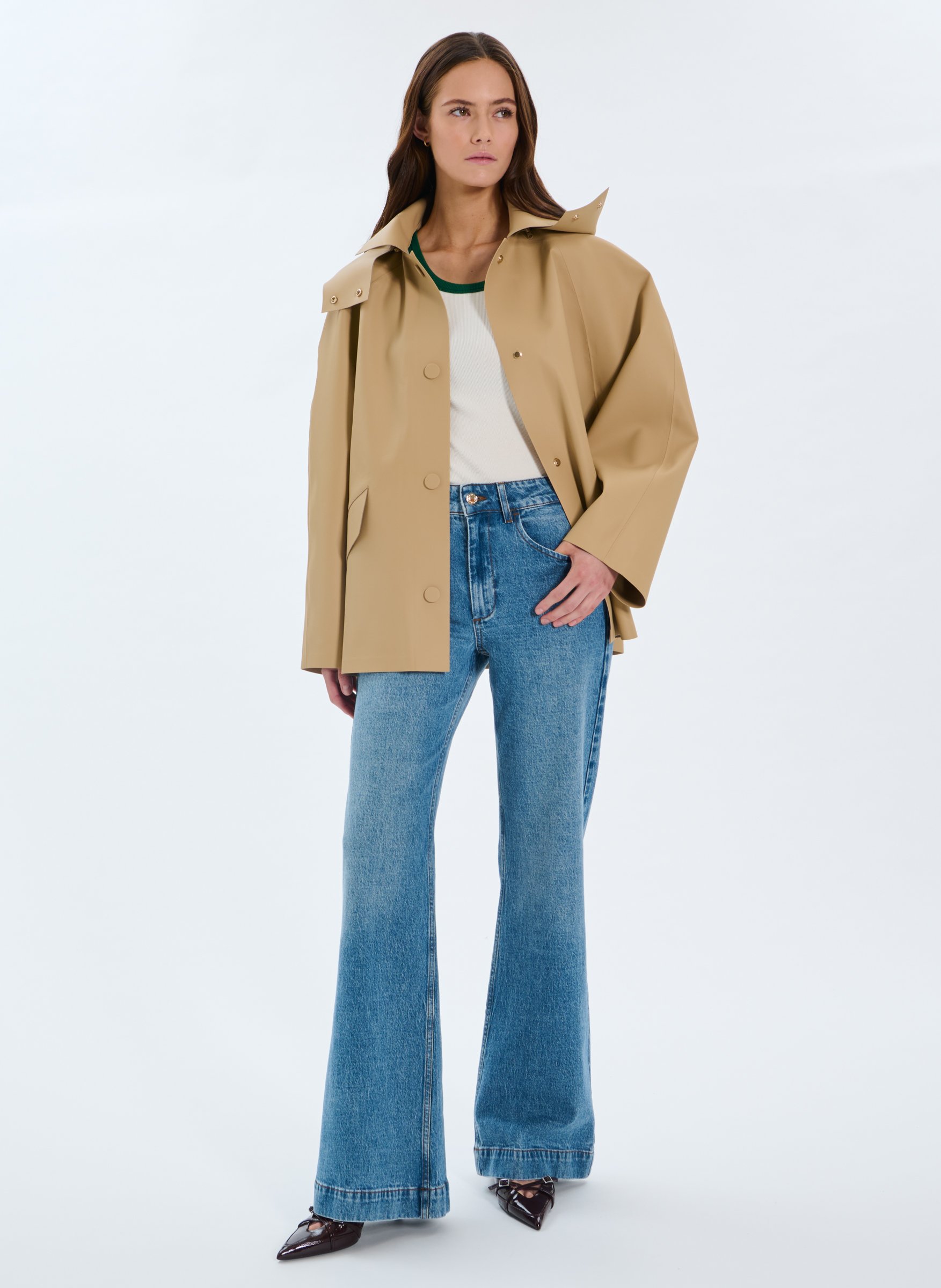 Imperméable  parker ZAPA Jaune