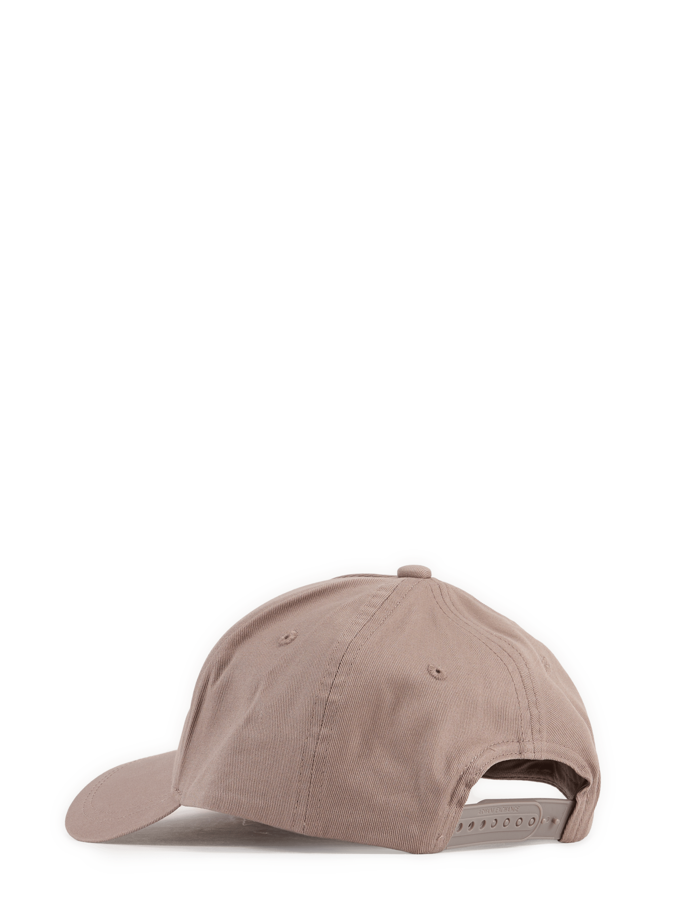 Casquette à visière avec logo NY en coton ARMANI EXCHANGE Marron