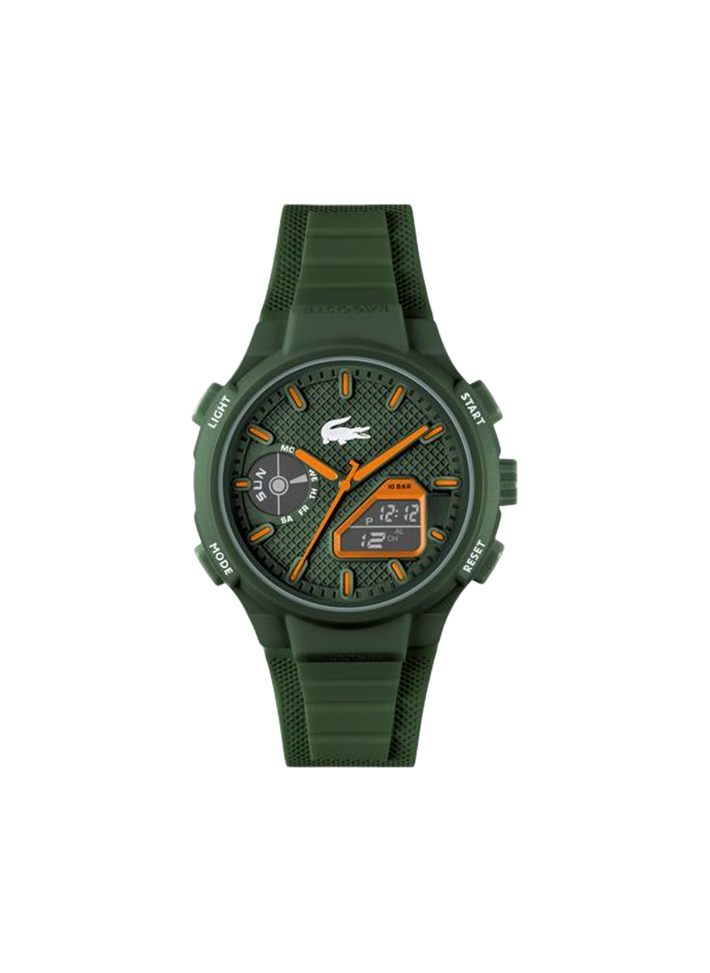 Montre quartz LC33 en silicone LACOSTE MONTRES Vert