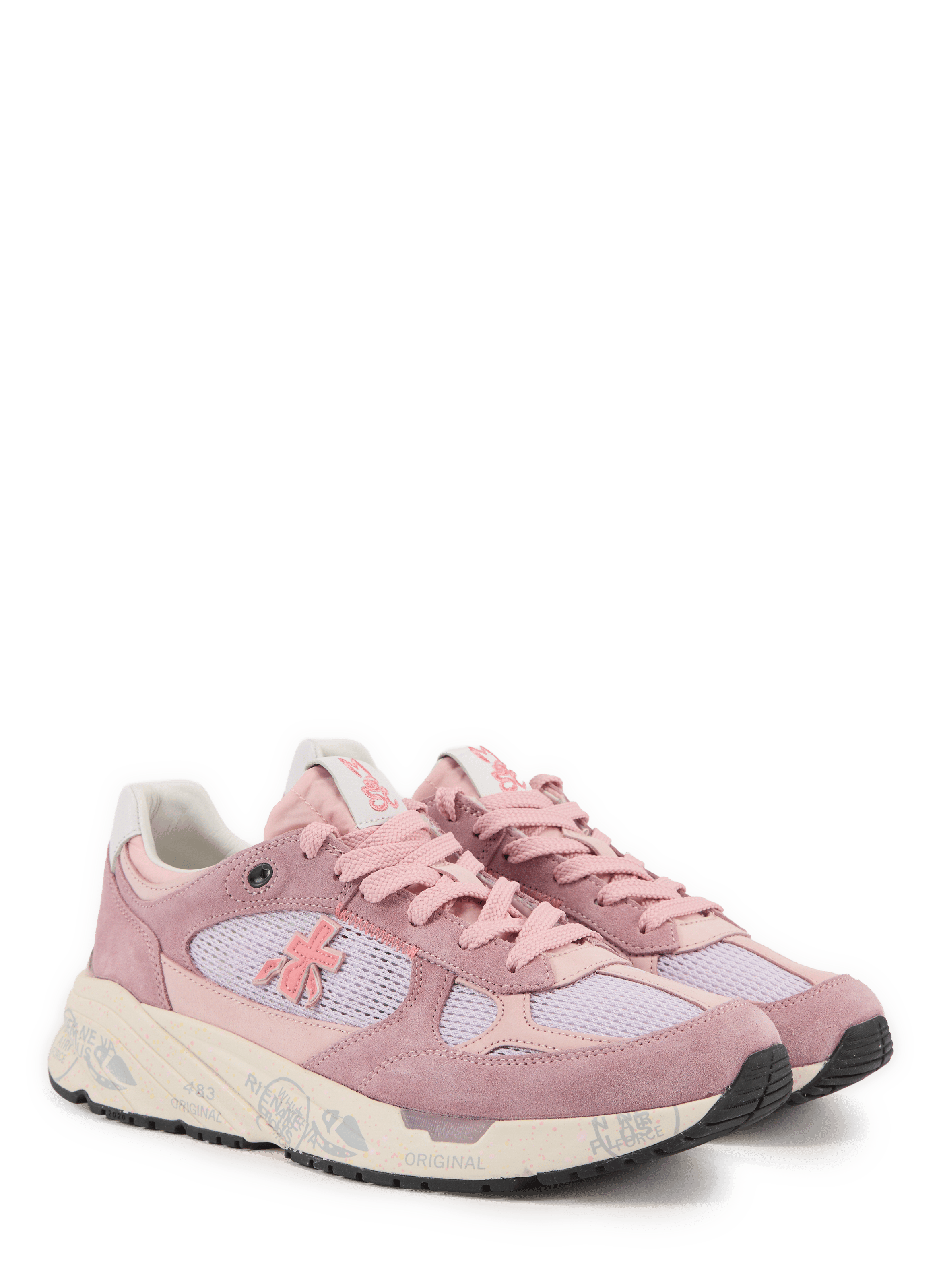 Baskets compensées Mased PREMIATA Rose