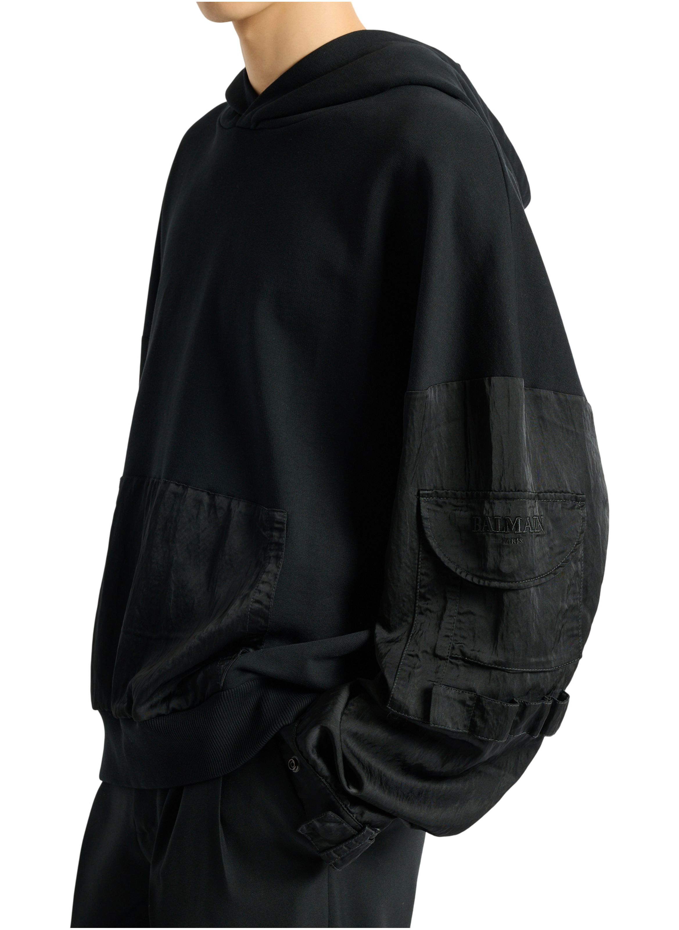 Hoodie balmain vintage utility BALMAIN Noir