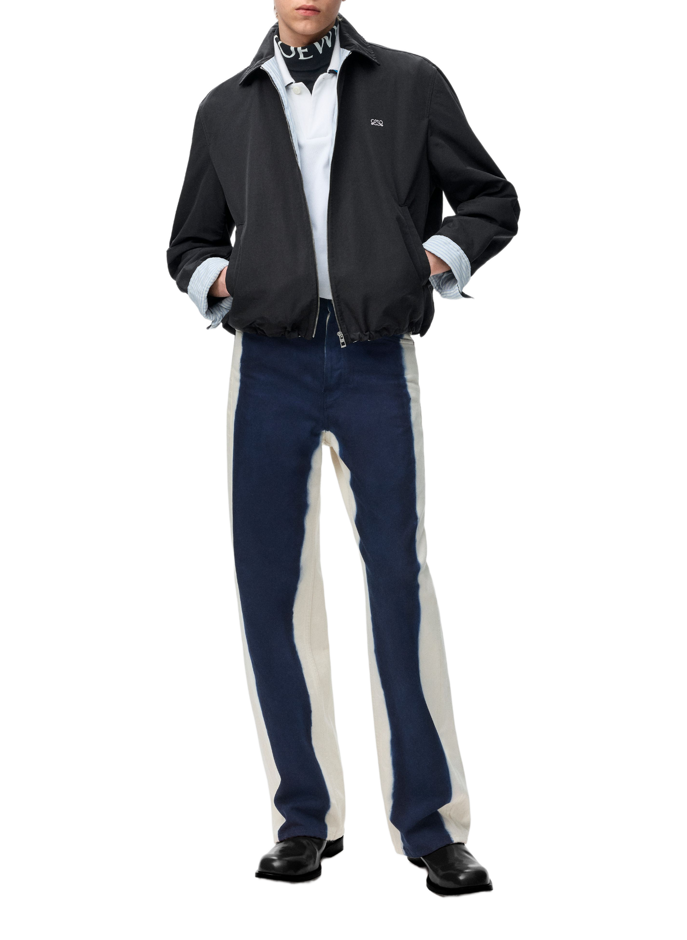Bomber de algodón técnico LOEWE Negro