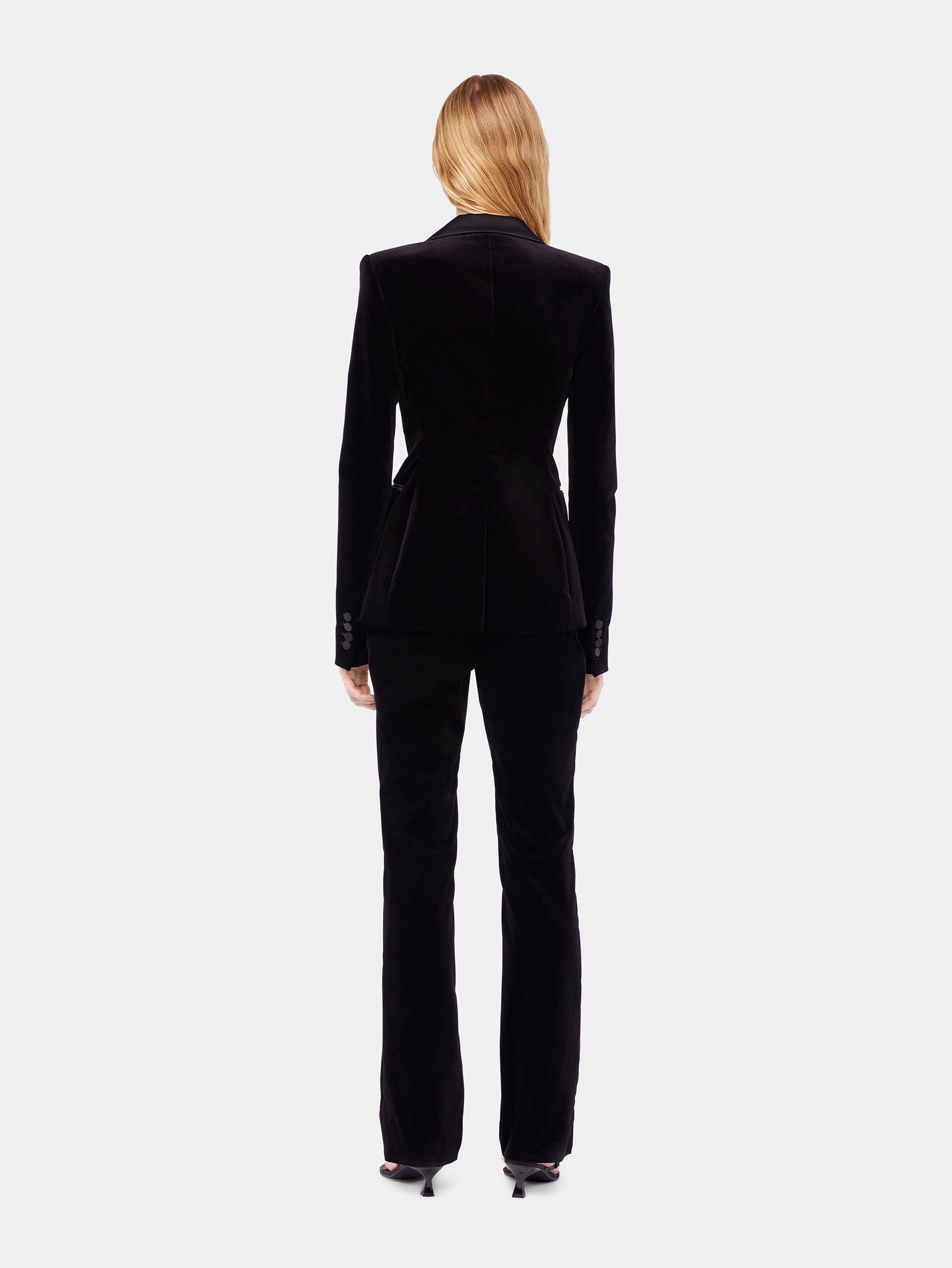 Veste tailleur en velours | Noir RABANNE Femme