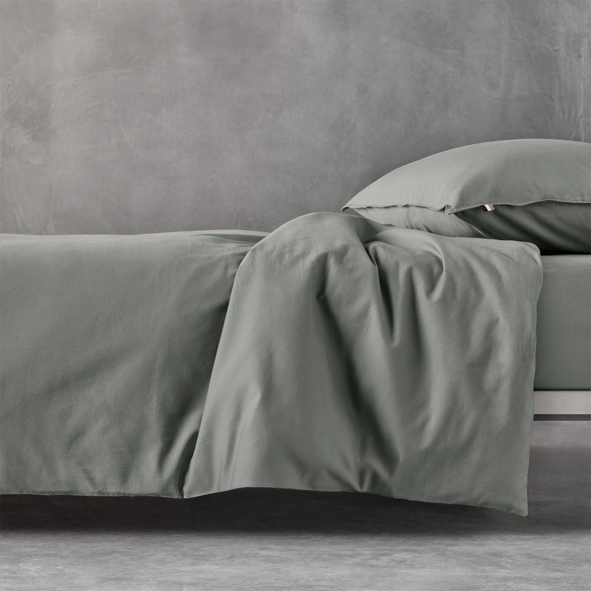 Housse de couette en coton, beboss BOSS HOME Vert